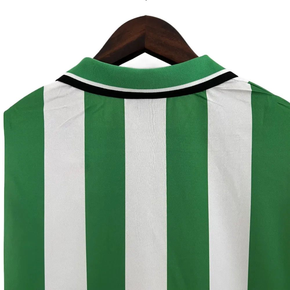 Real Betis 1993/94 Retro maglia calcio righe verdi S-XXL