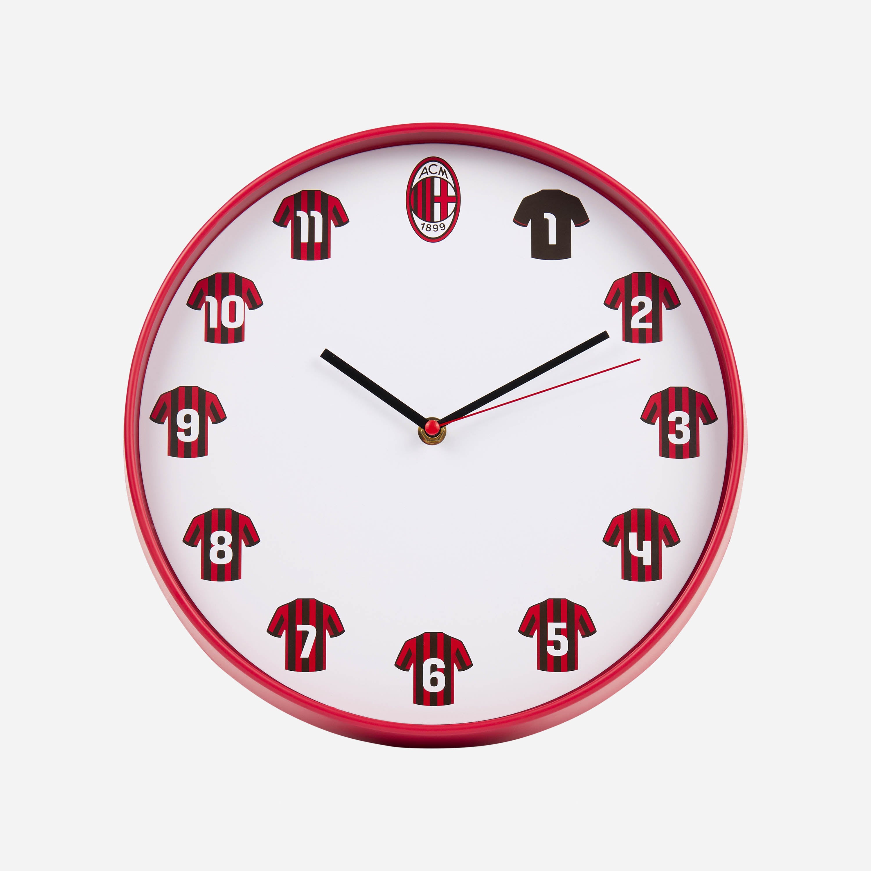 AC Milan Accessori Milan orologio da parete bianco taglia unica