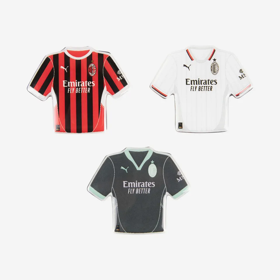 AC Milan set 3 magneti maglie home away third