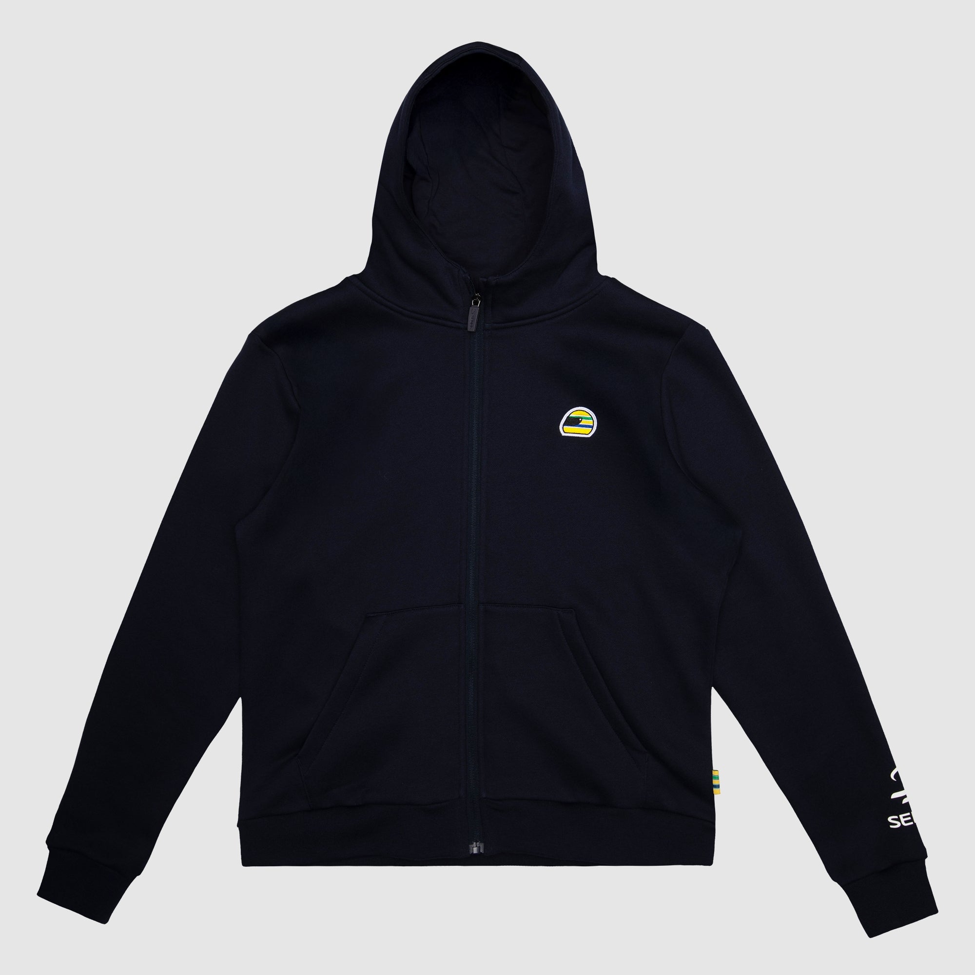Senna Legacy Helmet Zip Hoodie felpa navy zip