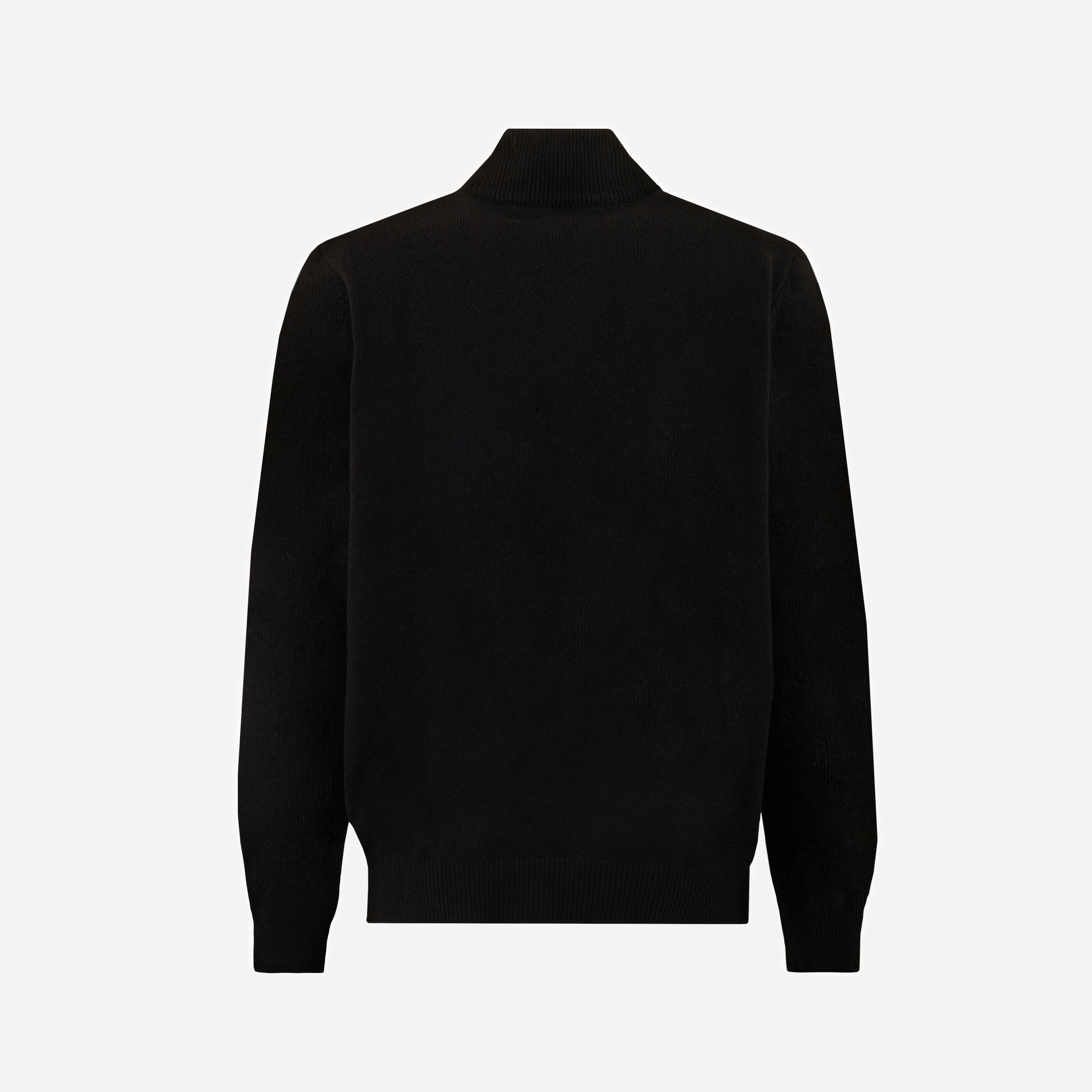 AC Milan Gold Essential pullover dolcevita lana zip