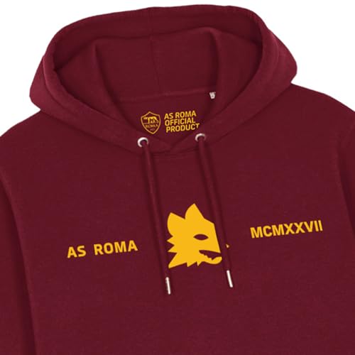 AS Roma MCMXXVII felpa hoodie nera M