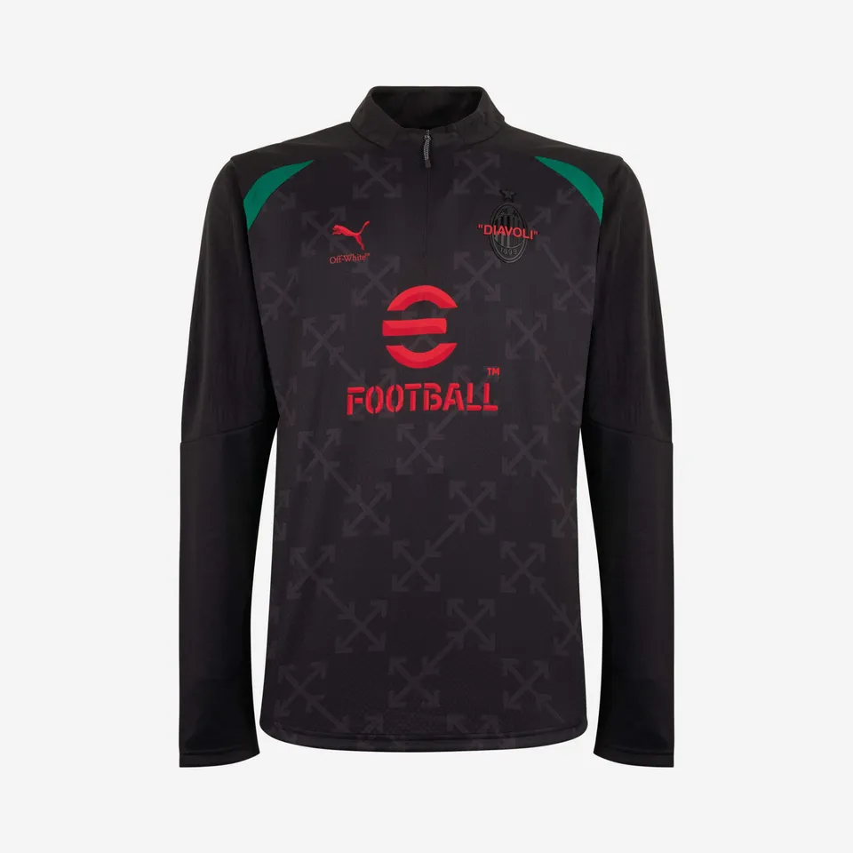 AC Milan Pre-Match 1/4 Zip Puma x Off-White 2024/25 Uomo L