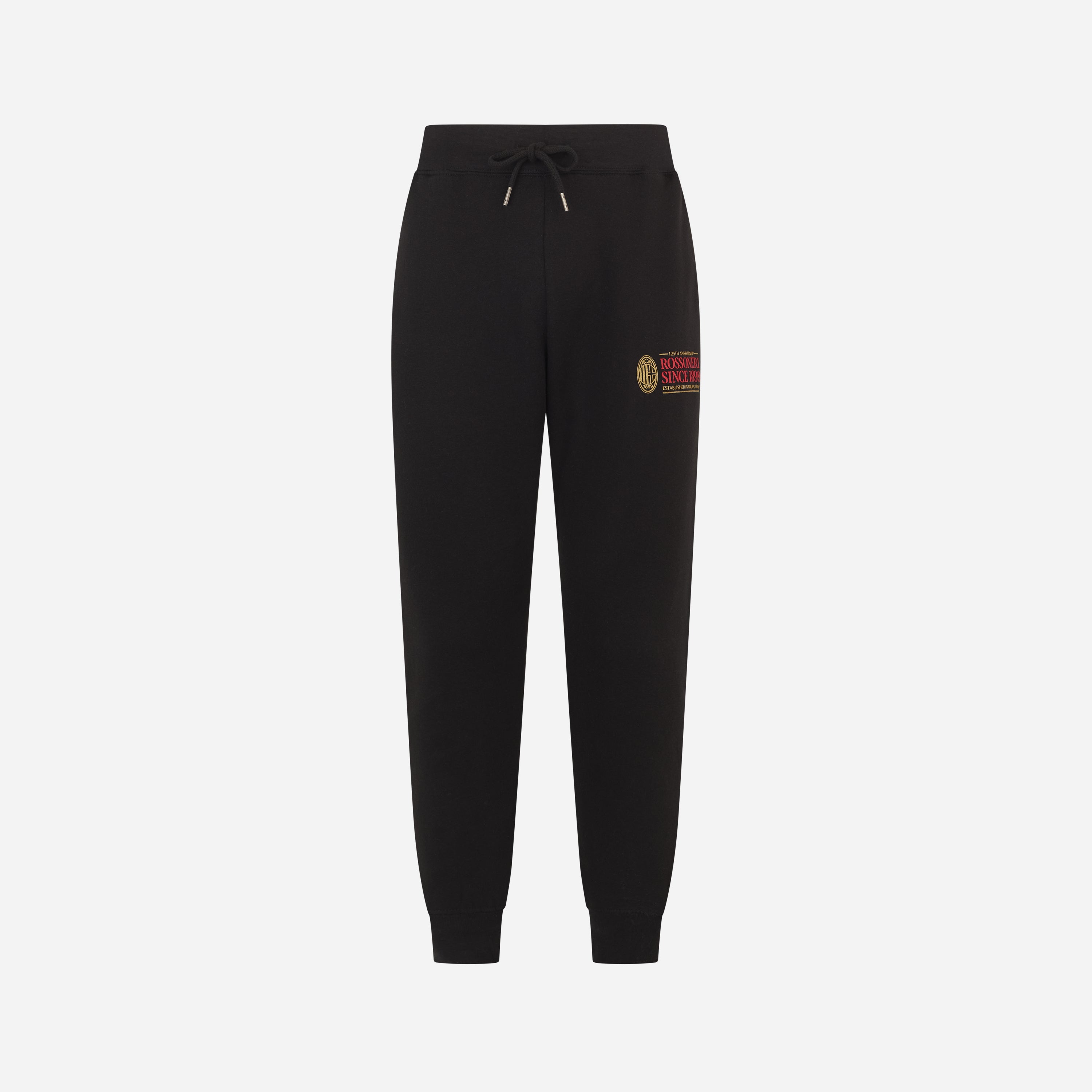 AC Milan 1899 pantaloni tuta neri uomo cotone