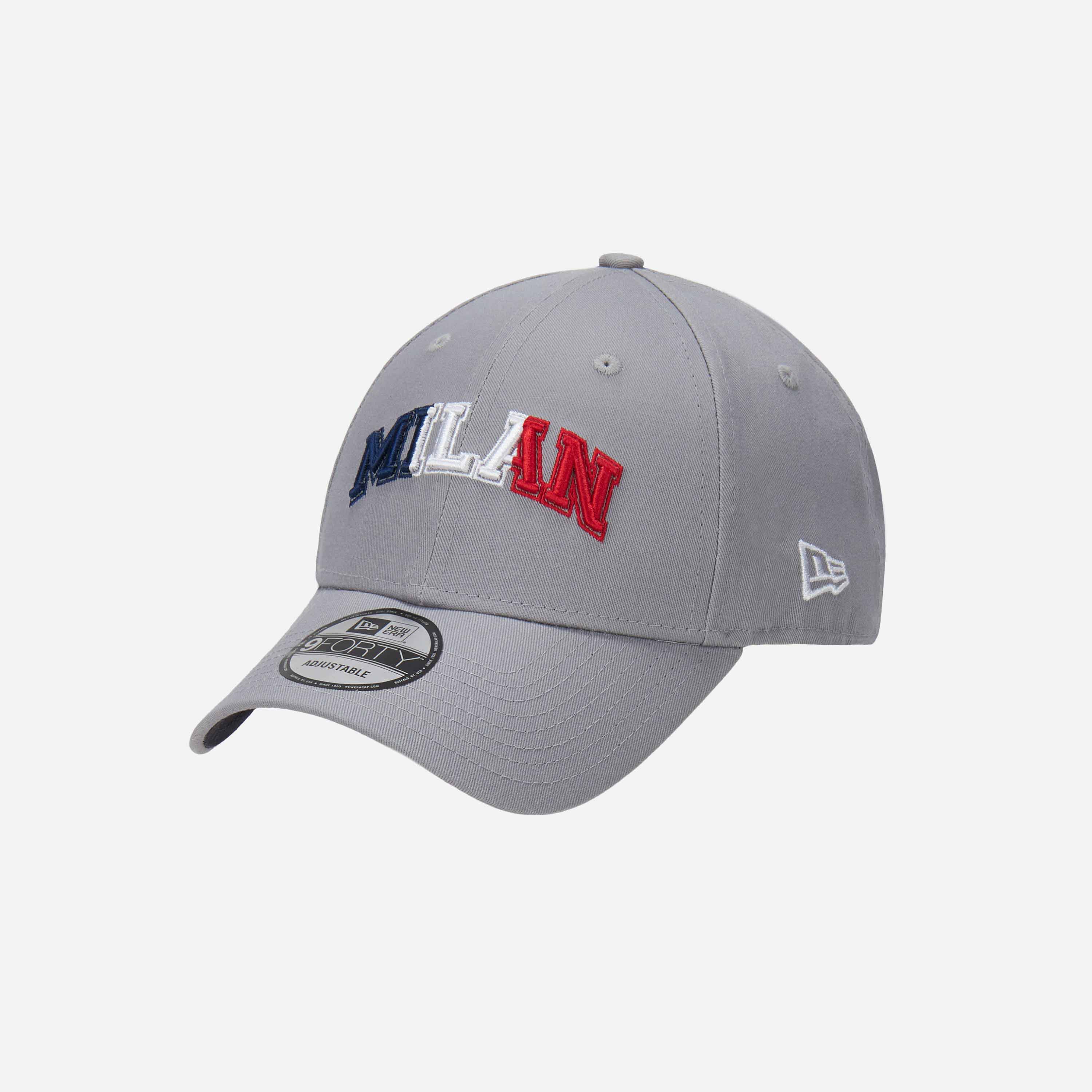 AC Milan New Era 9Forty Cappello Cotone Bandiera Francese