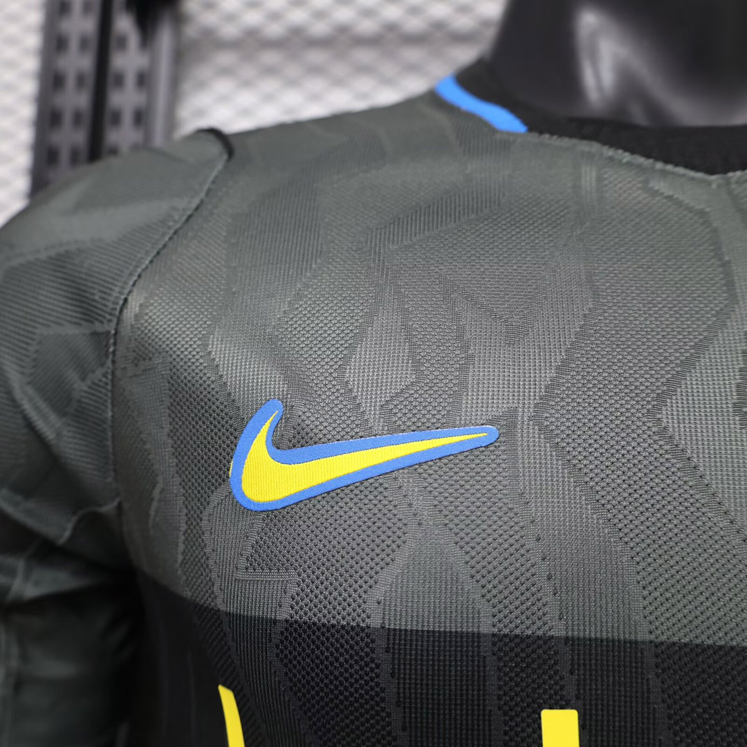 Inter Terza Maglia 2026/27 Player maglia calcio antracite fascia nera