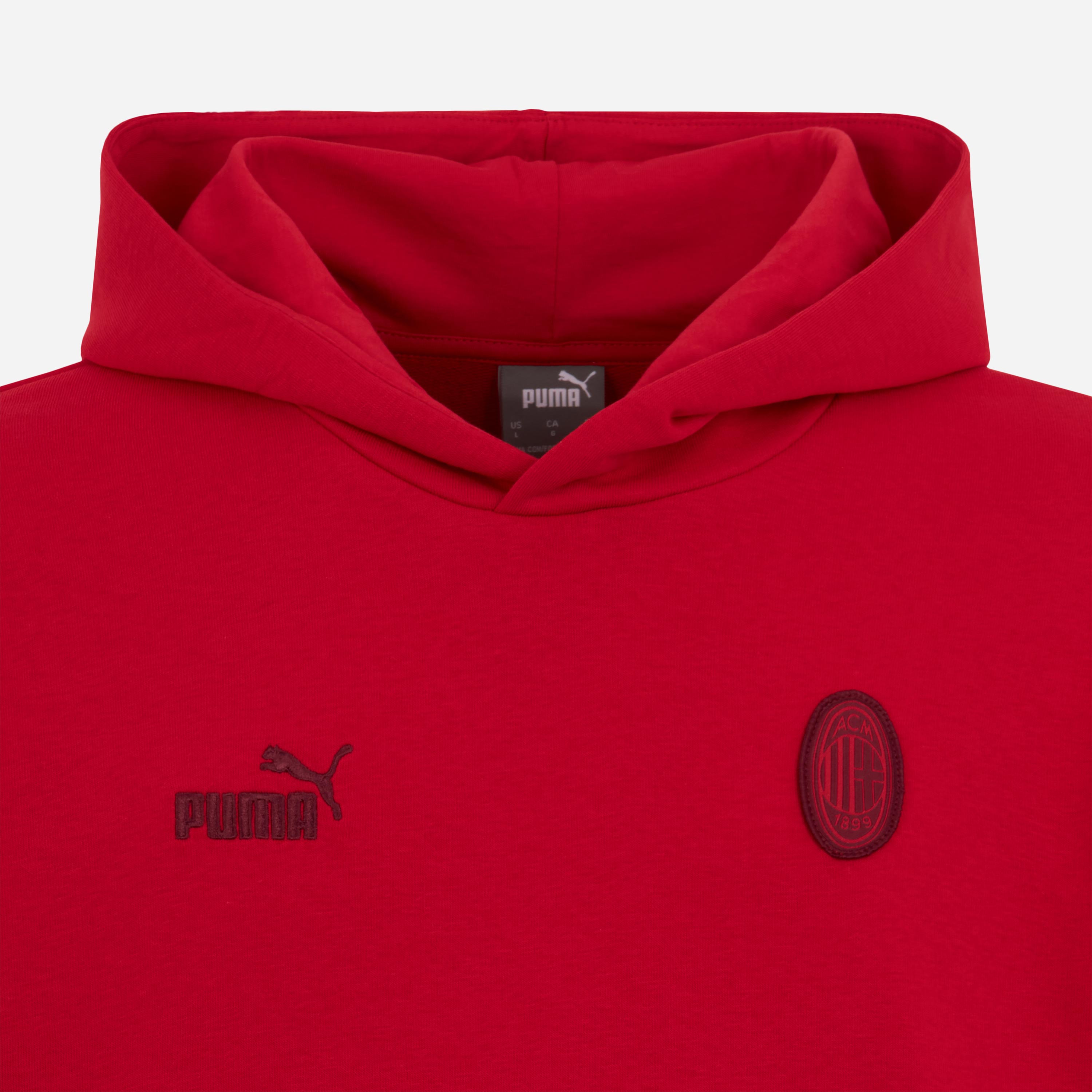 AC Milan Felpe e Giacche Milan Archive Hoodie felpa zip uomo
