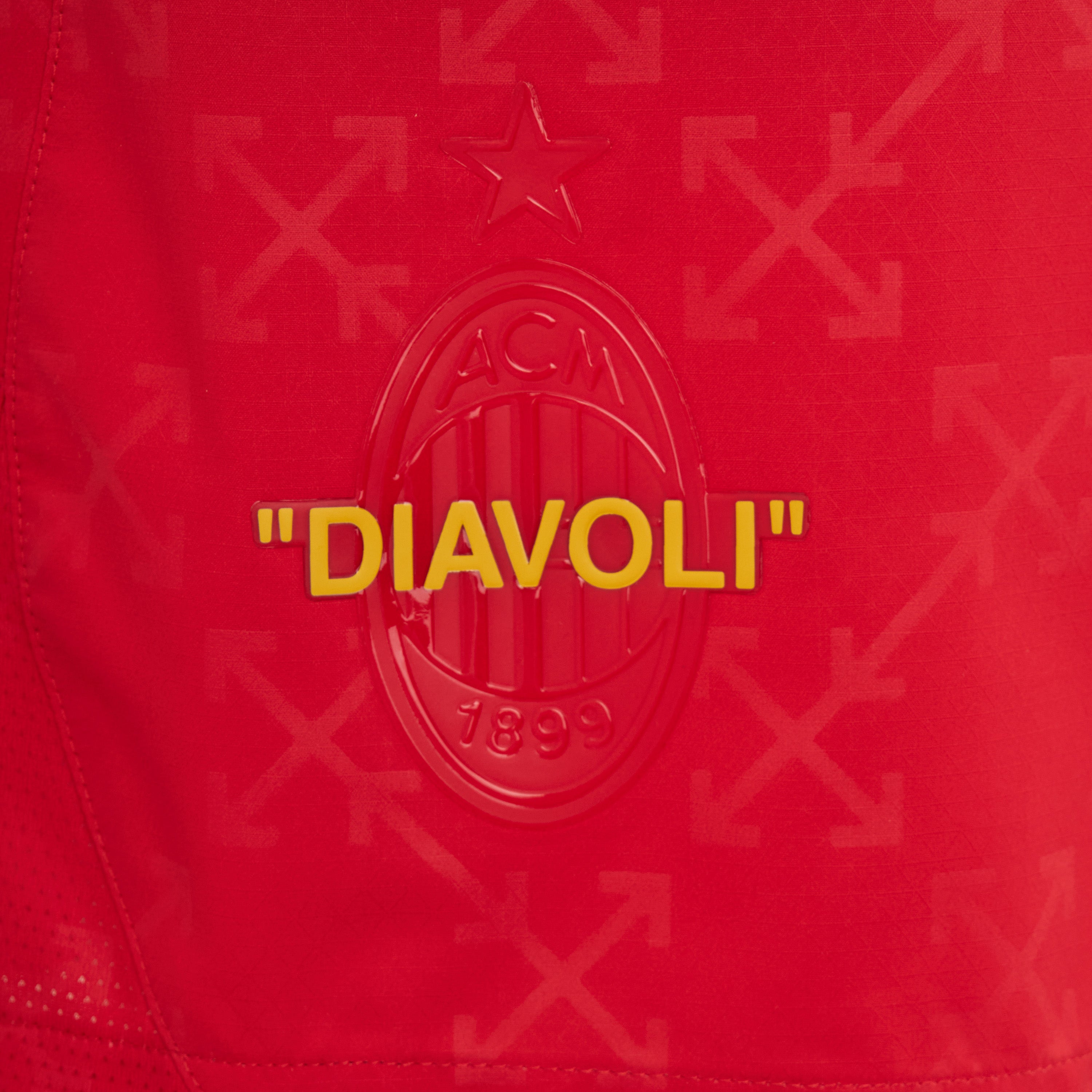 AC Milan Puma Off-White 2024/25 Shorts Rossi Uomo