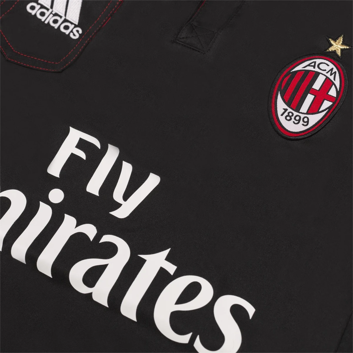 Tifoso Store Maglie da Calcio Terza Maglia Milan 2012/13 maglia nera