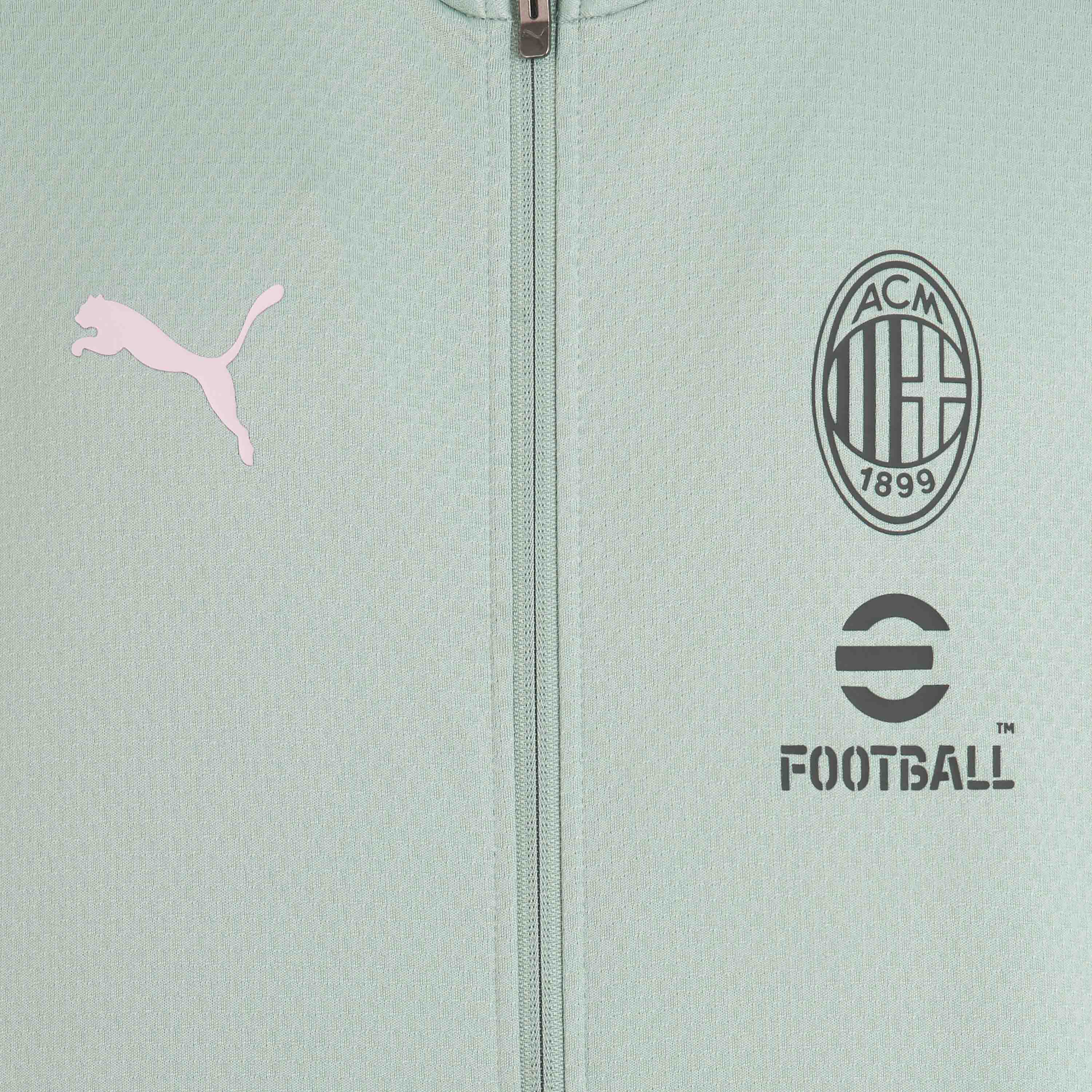 AC Milan Allenamento 2024/25 giacca zip uomo tasche tessuto traspirante