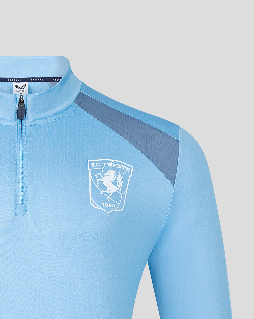 Twente Training 26/27 felpa midlayer uomo blu M