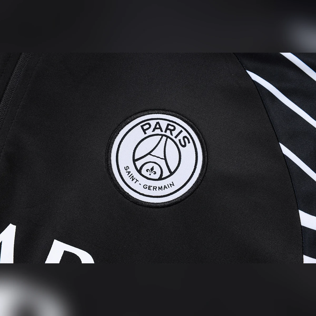 Tifoso Store PSG Jordan 2025/26 tuta nera mezza zip