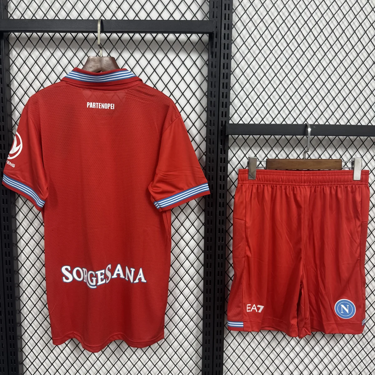Tifoso Store Completi Napoli Terza 2026/27 completo rosso