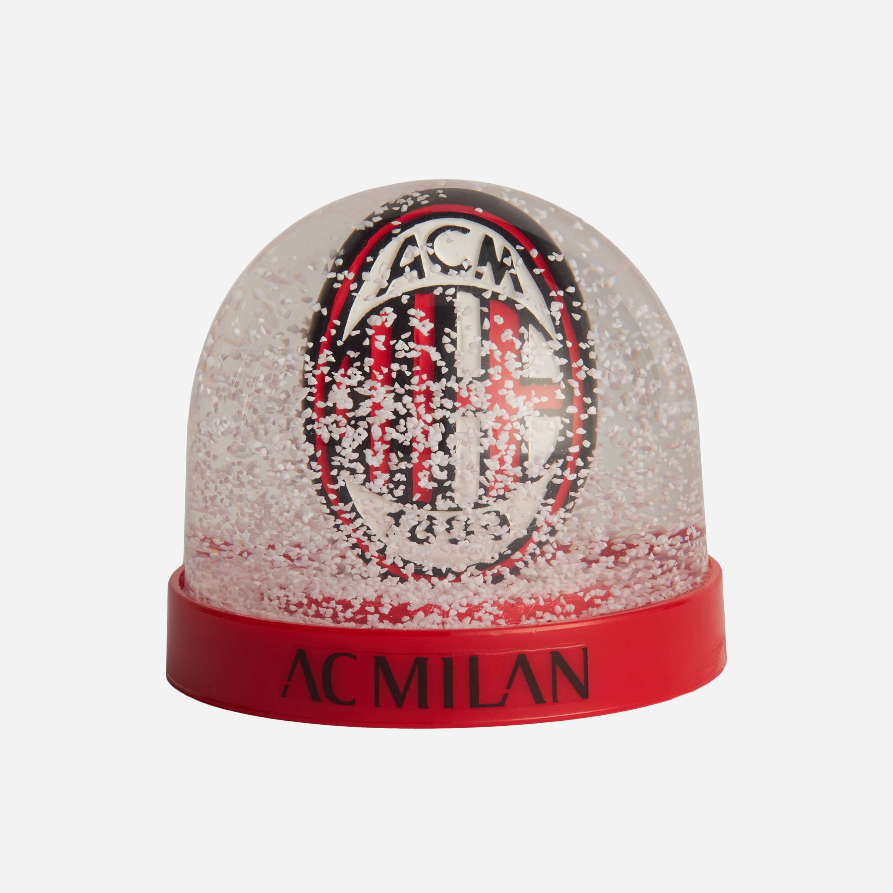 AC Milan Snow Globe Palla Neve Logo Ufficiale One Size