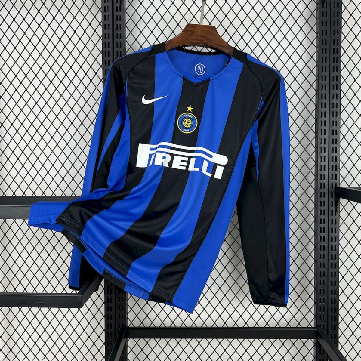 Tifoso Store Inter 2004/05 maglia manica lunga nerazzurra