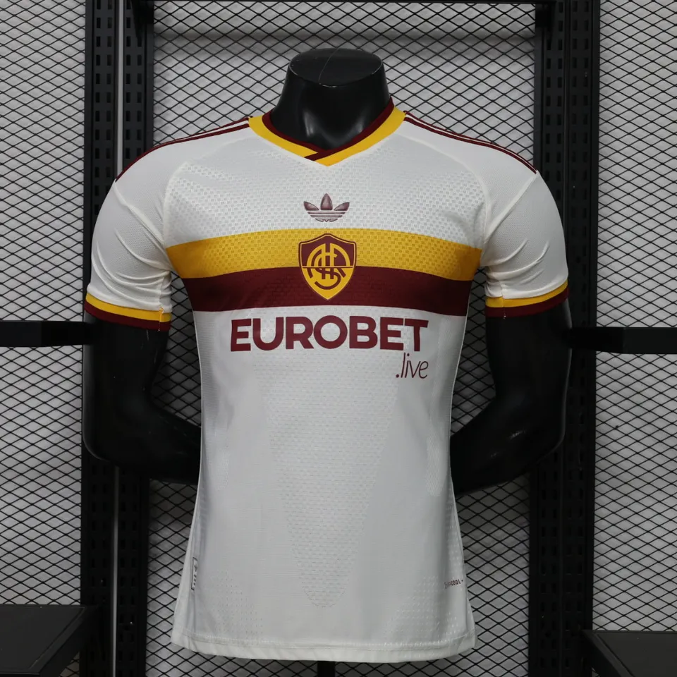 Tifoso Store Roma Away 2026/27 maglia calcio player bianca