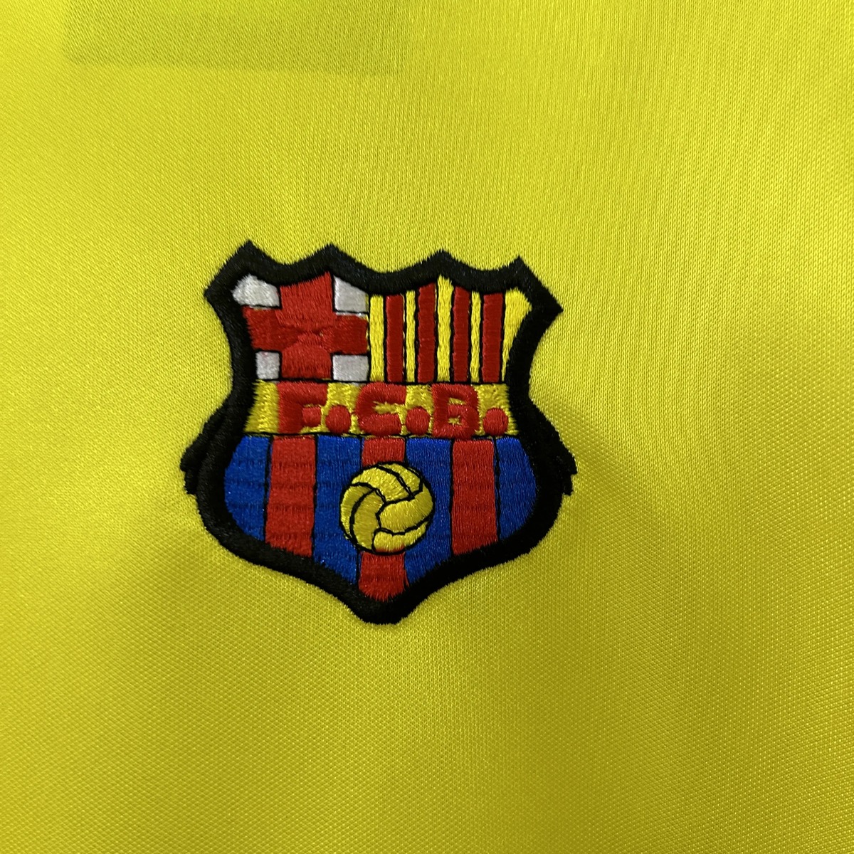 Maglia Barcellona Gialla Retro 1982/83 tifoso