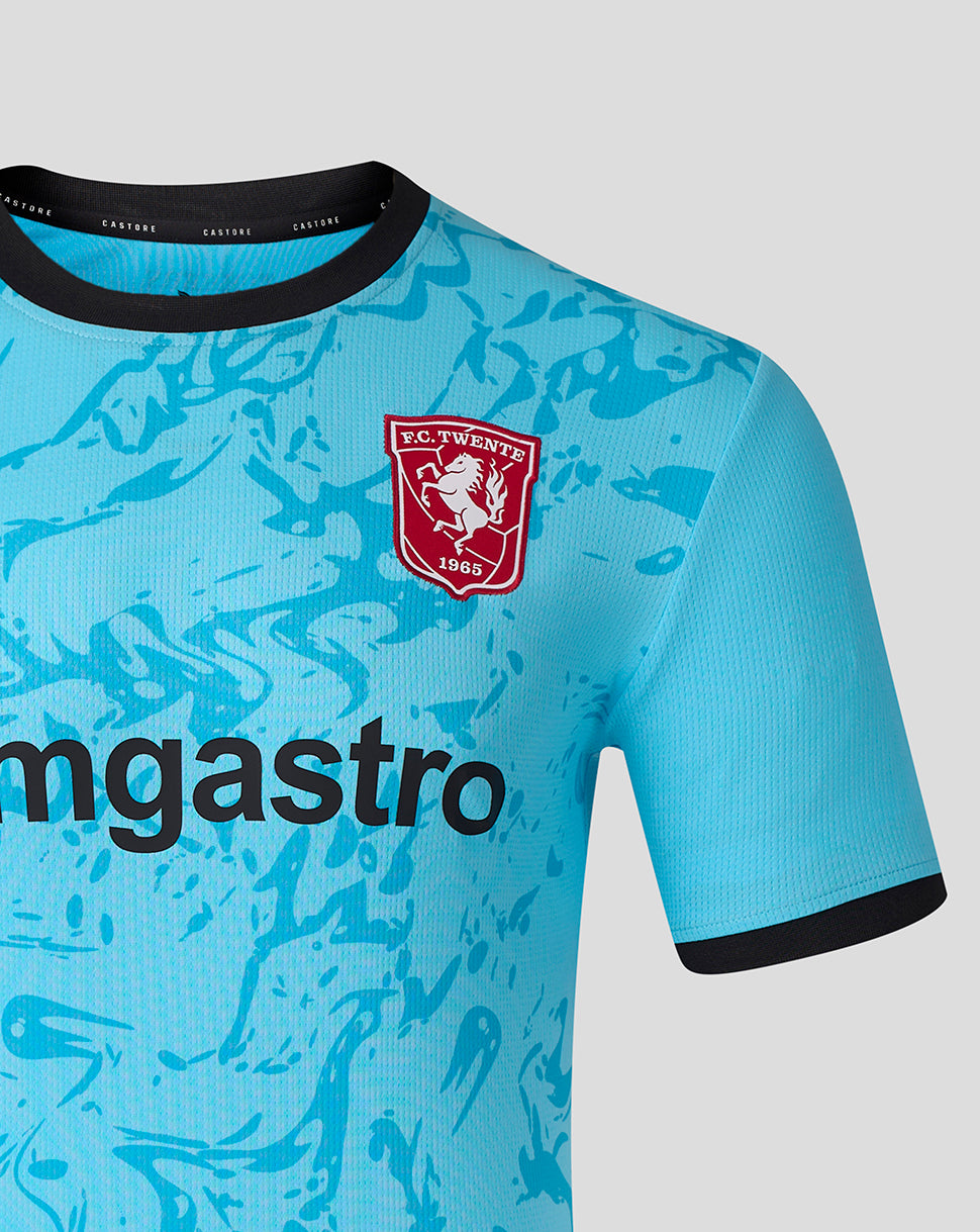 Twente Keepersshirt 26/27 maglia portiere uomo blu traspirante