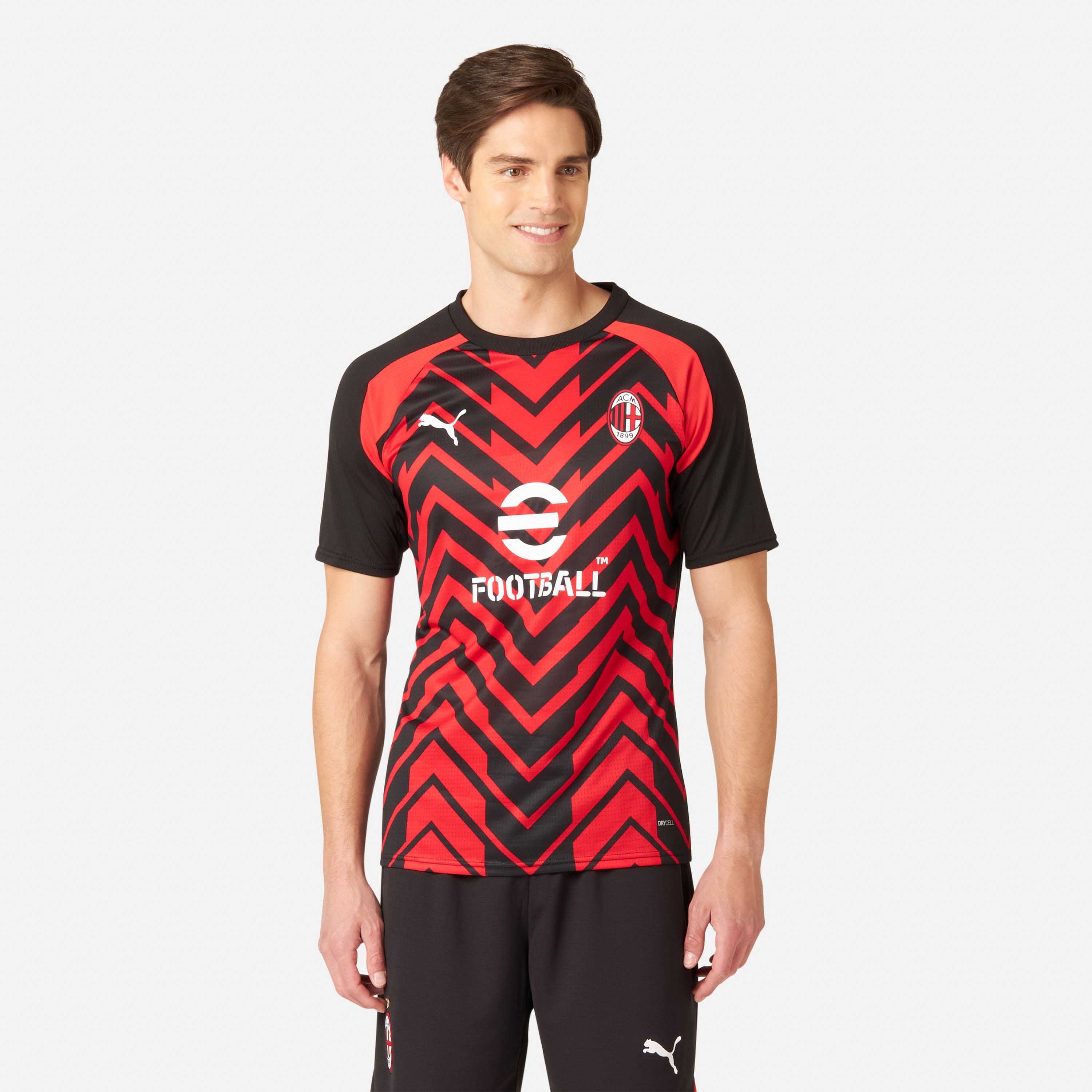 AC Milan Prematch 2023/24 maglia uomo manica corta
