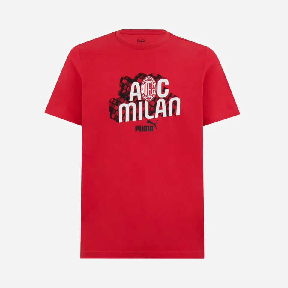 AC Milan Culture t-shirt uomo rossa manica corta