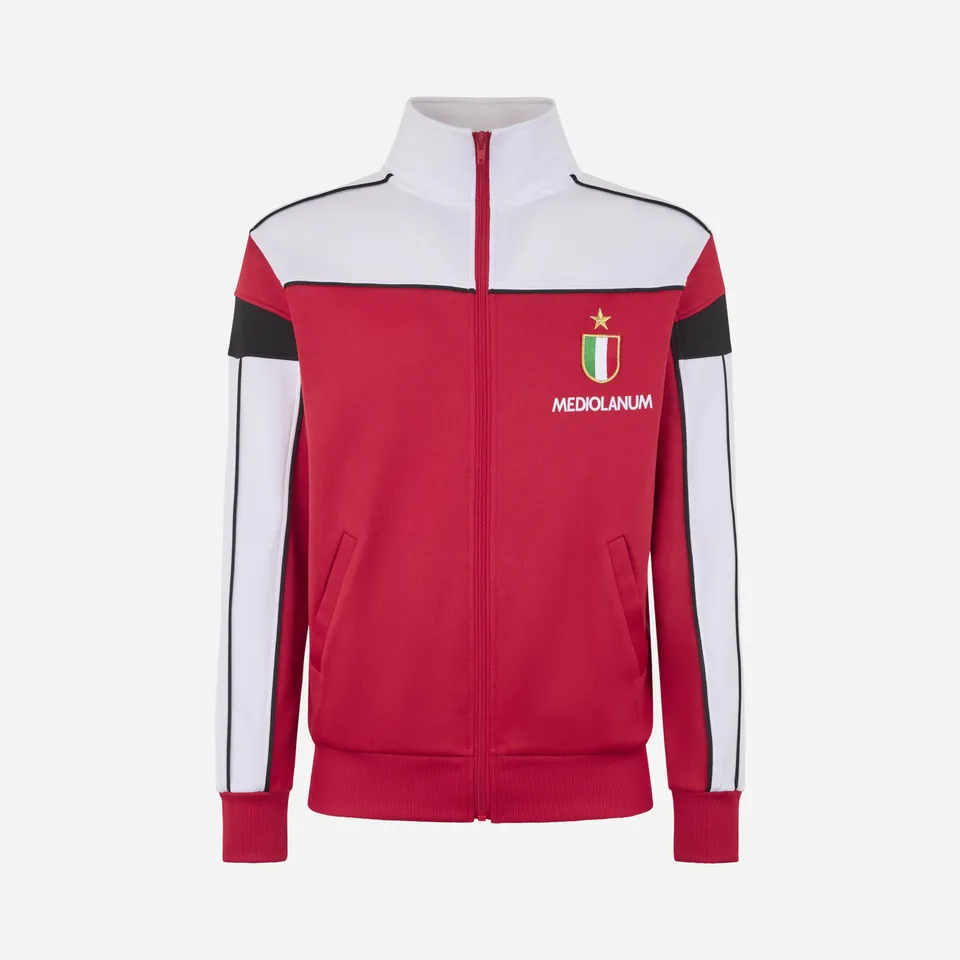 AC Milan Retro Collection 1988/89 Giacca Zip Colori Storici