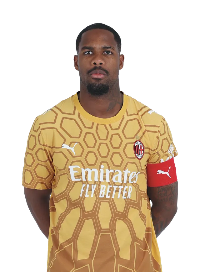 AC Milan Portiere Home 2023/24 maglia Maignan uomo M