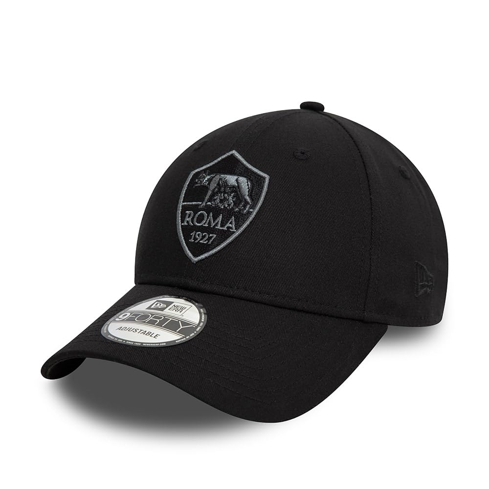 Roma Fanshop AS Roma Cappello nero da stadio giallorosso