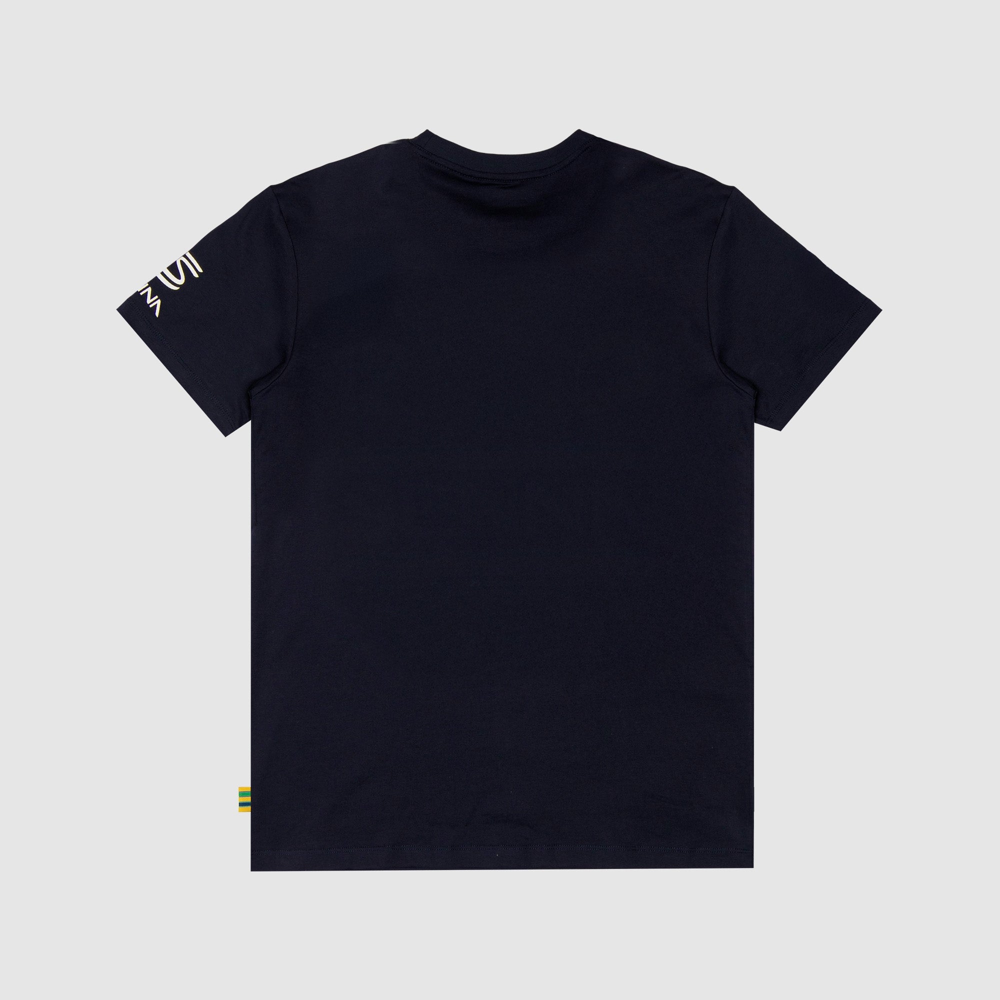 Senna Legacy 12 Stripe Tee Maglietta Cotone Logo Manica