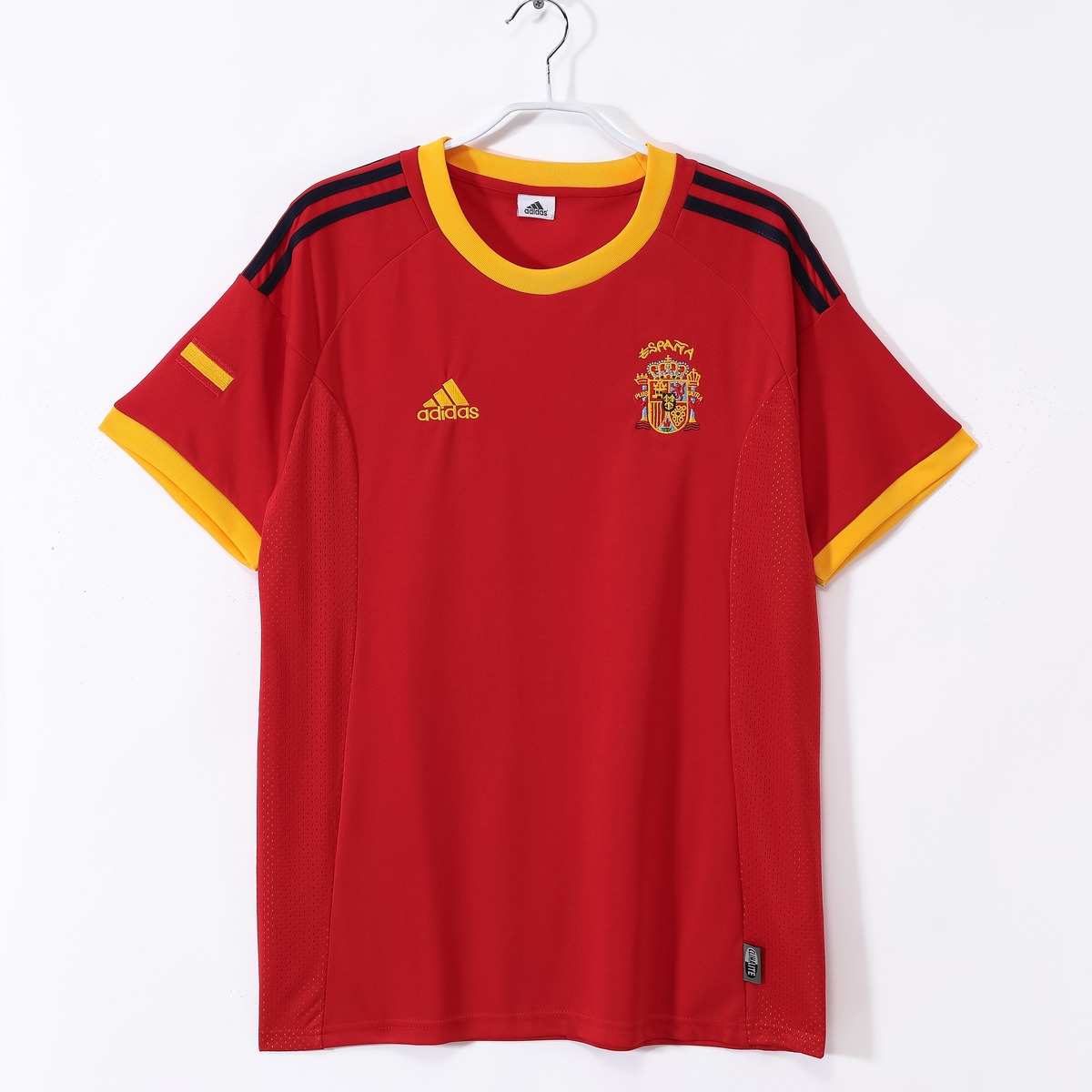 Tifoso Store Spagna 2002 maglia calcio rossa retro home