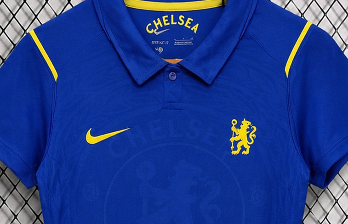 Chelsea Donna 2026/27 prima maglia blu royal polo donna