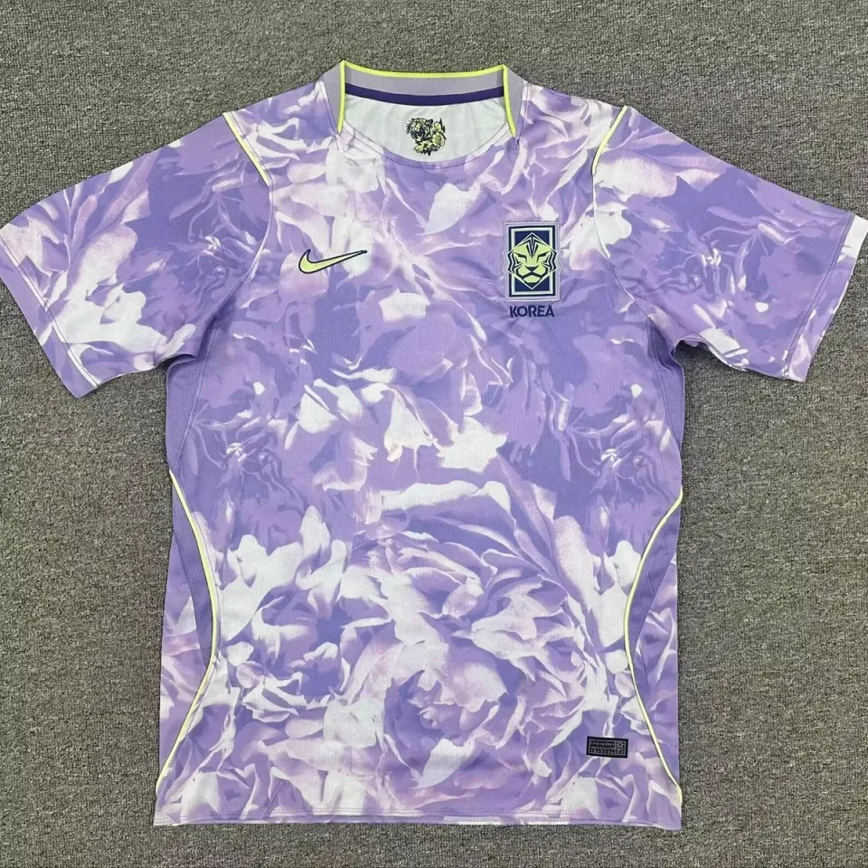 Corea del Sud Seconda Maglia Mondiale 2026 Maglia Tifoso Lilla