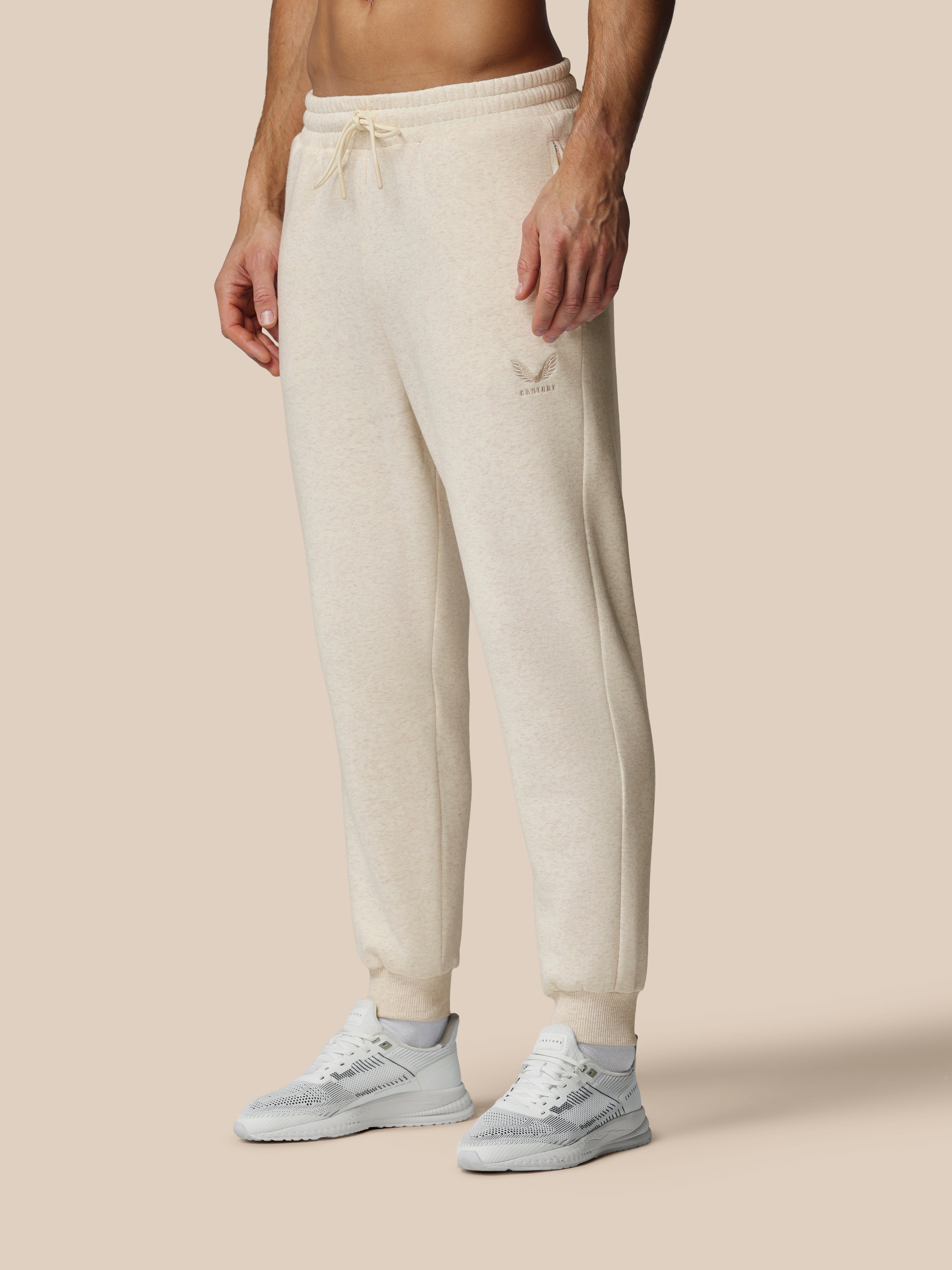 Castore Adapt joggers uomo beige oatmeal marl