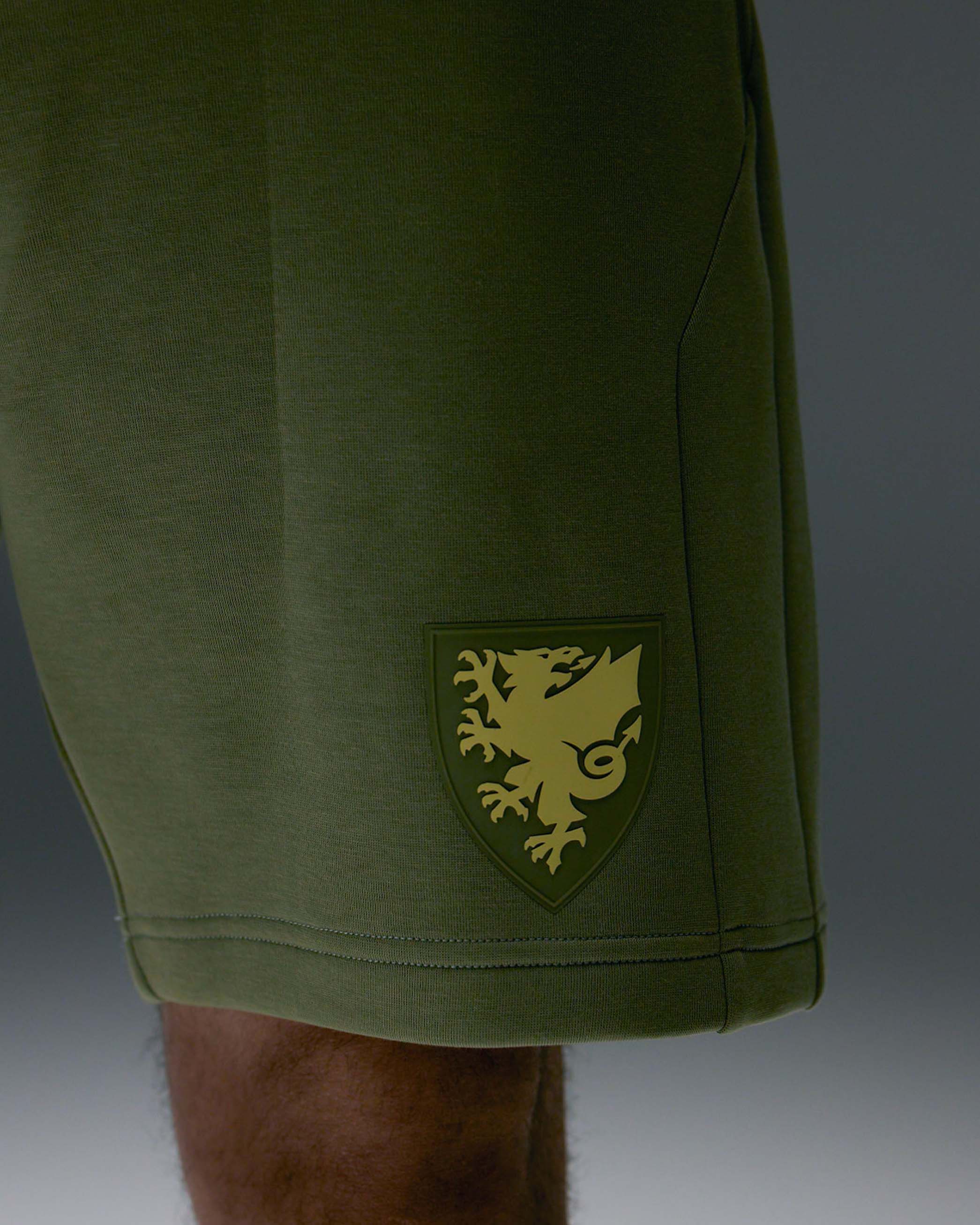 Wales SUDU Travel 2026-27 pantaloncino uomo verde oliva