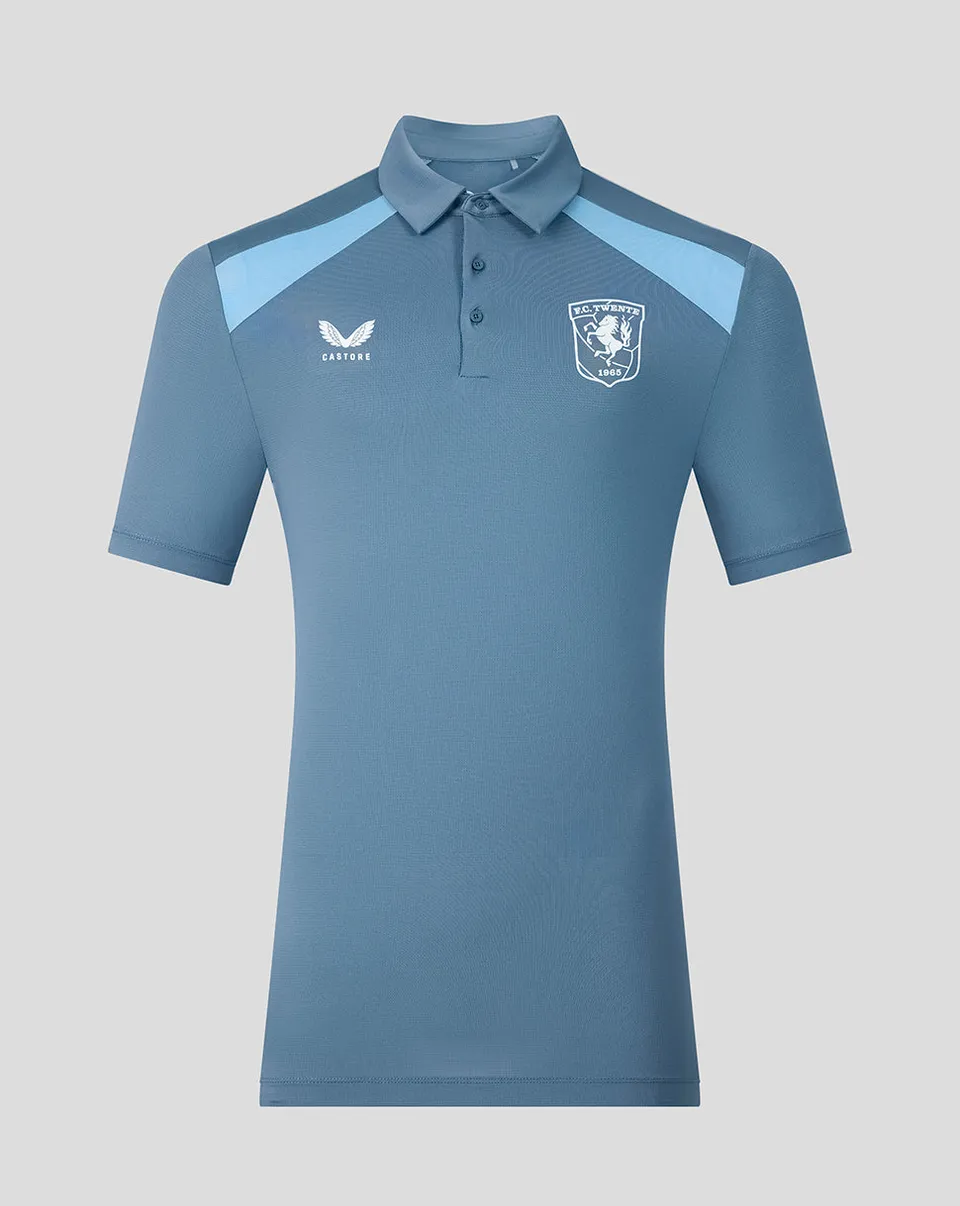 Twente Training Polo 26/27 uomo blu M traspirante