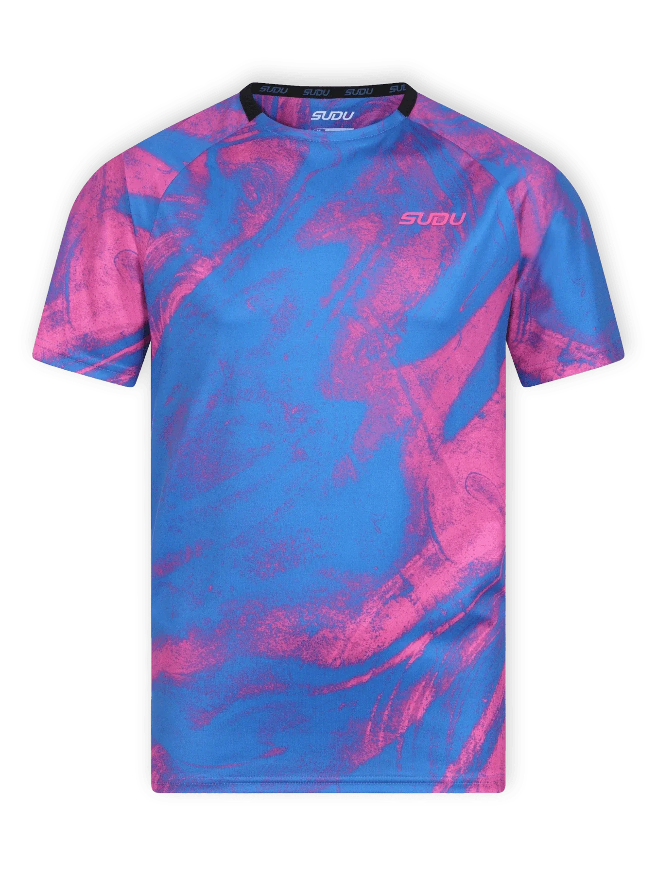 Wales SUDU SPT 01 Play t-shirt training blu rosa