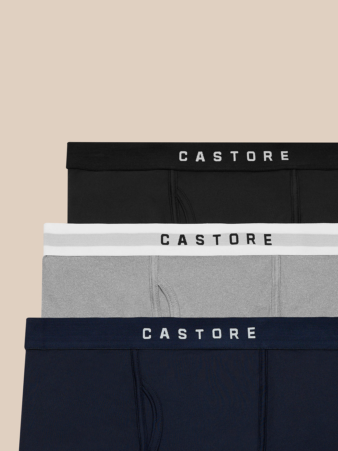 Twente Castore Active Boxer Grigio L 3 Pezzi Elastico