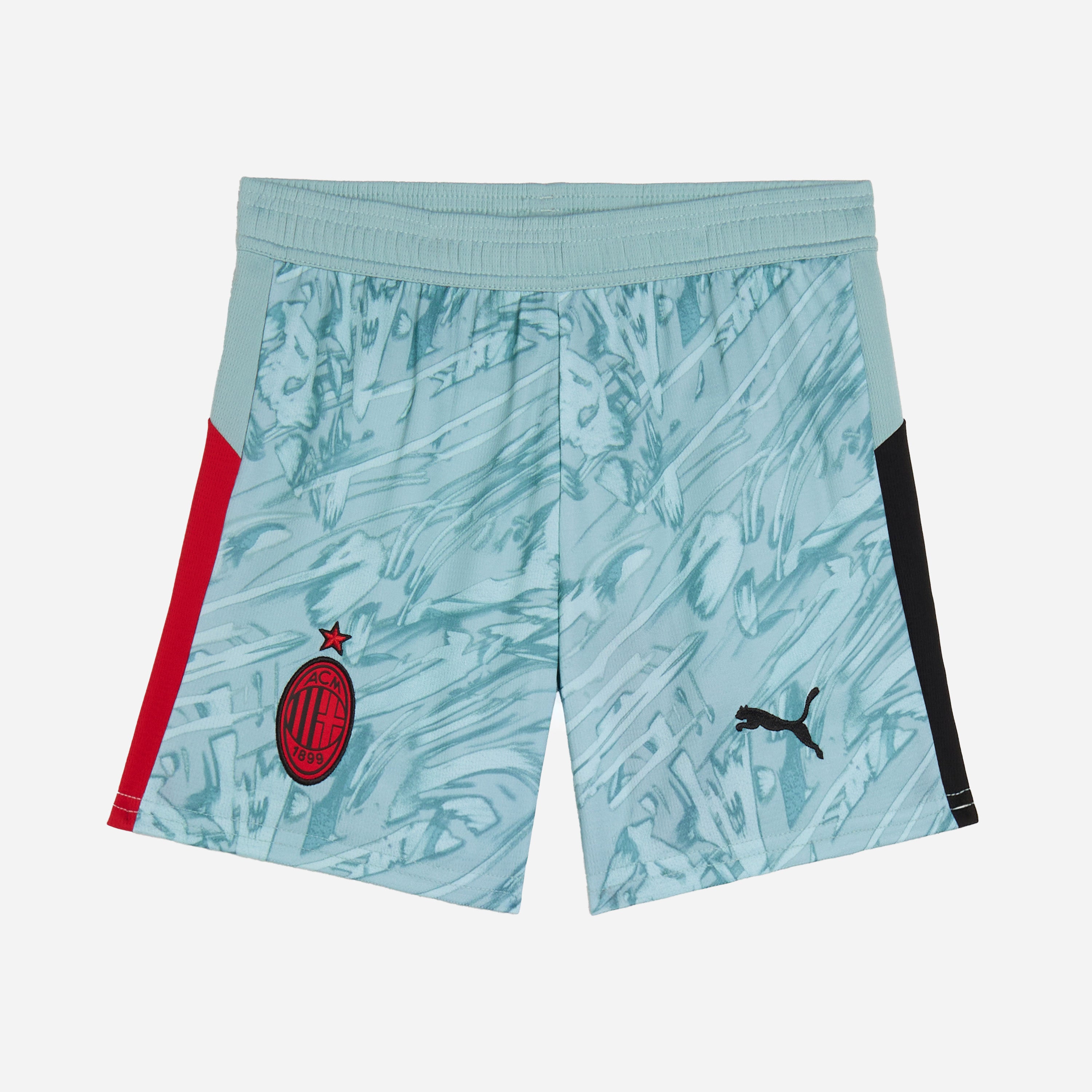 AC Milan Kit Gara Portiere 2025/26 Pantaloncini Bimbo Riciclati