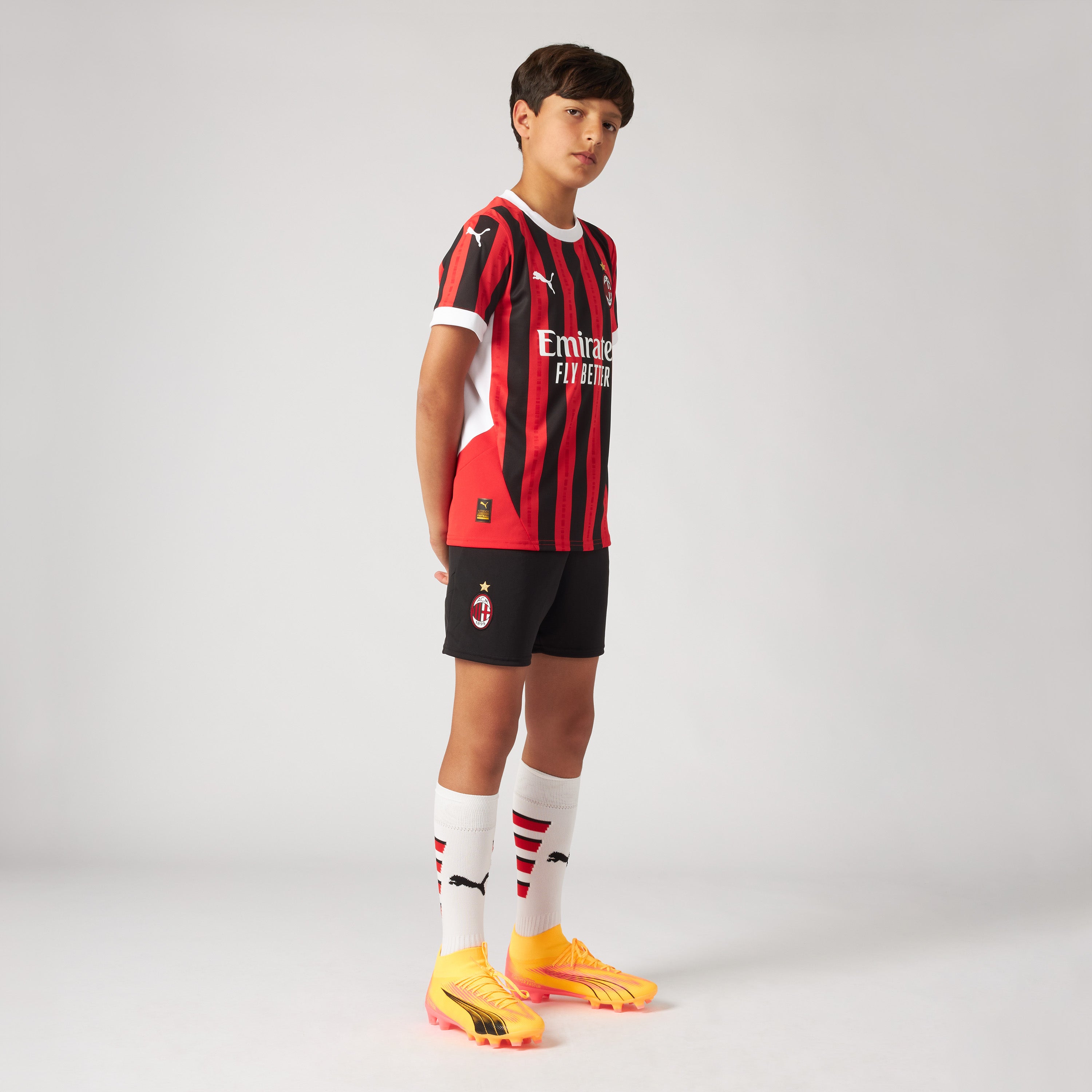 AC Milan Kit Gara Milan Home 2024/25 pantaloncini bambino 10 anni