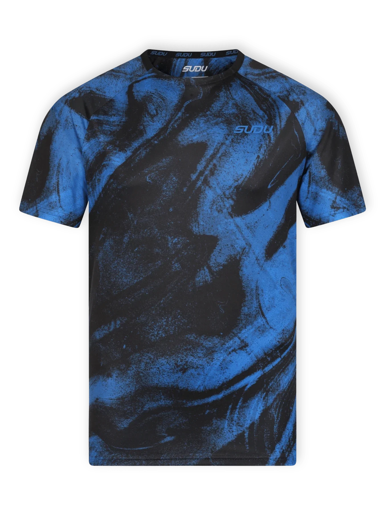 SUDU Clothing SPT 01 Play t-shirt nero blu uomo