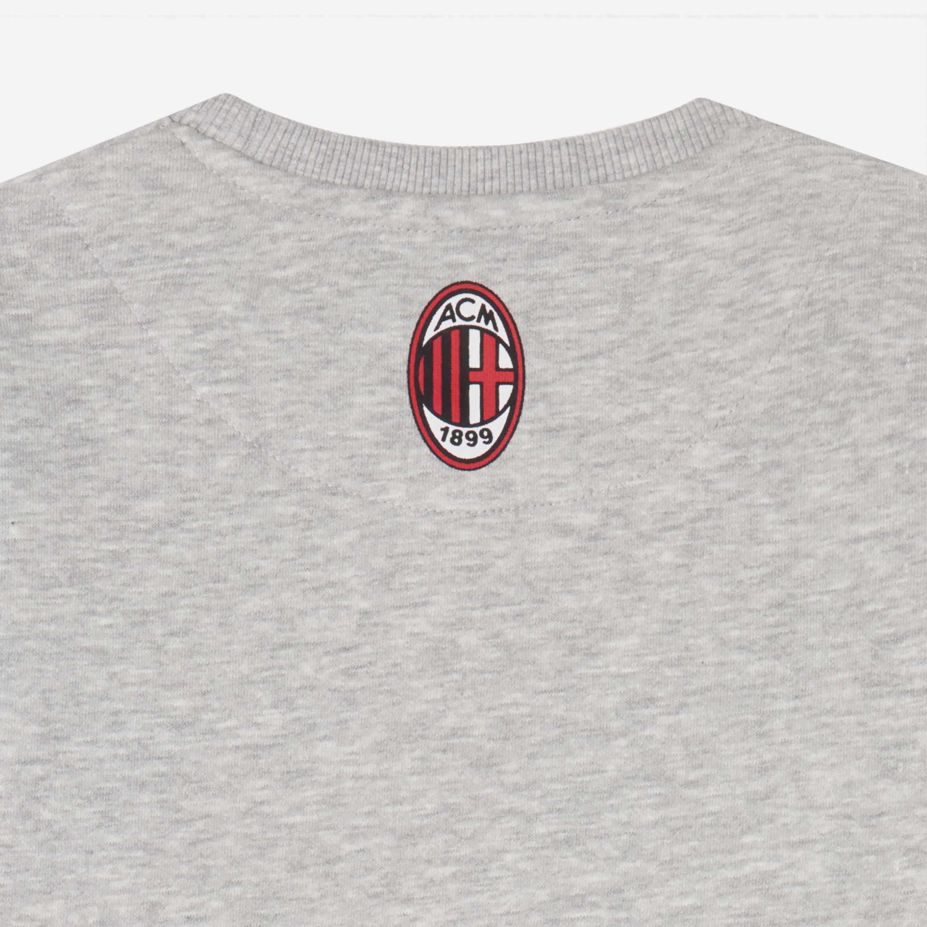 AC Milan Teddy Collection Felpa Grigia Bambino 8 Anni