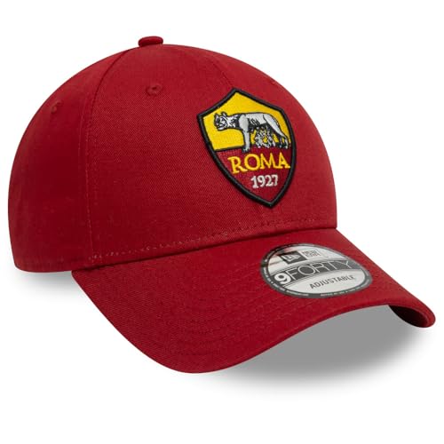 Roma Fanshop Cotton Core 9FORTY cappello Crest Red