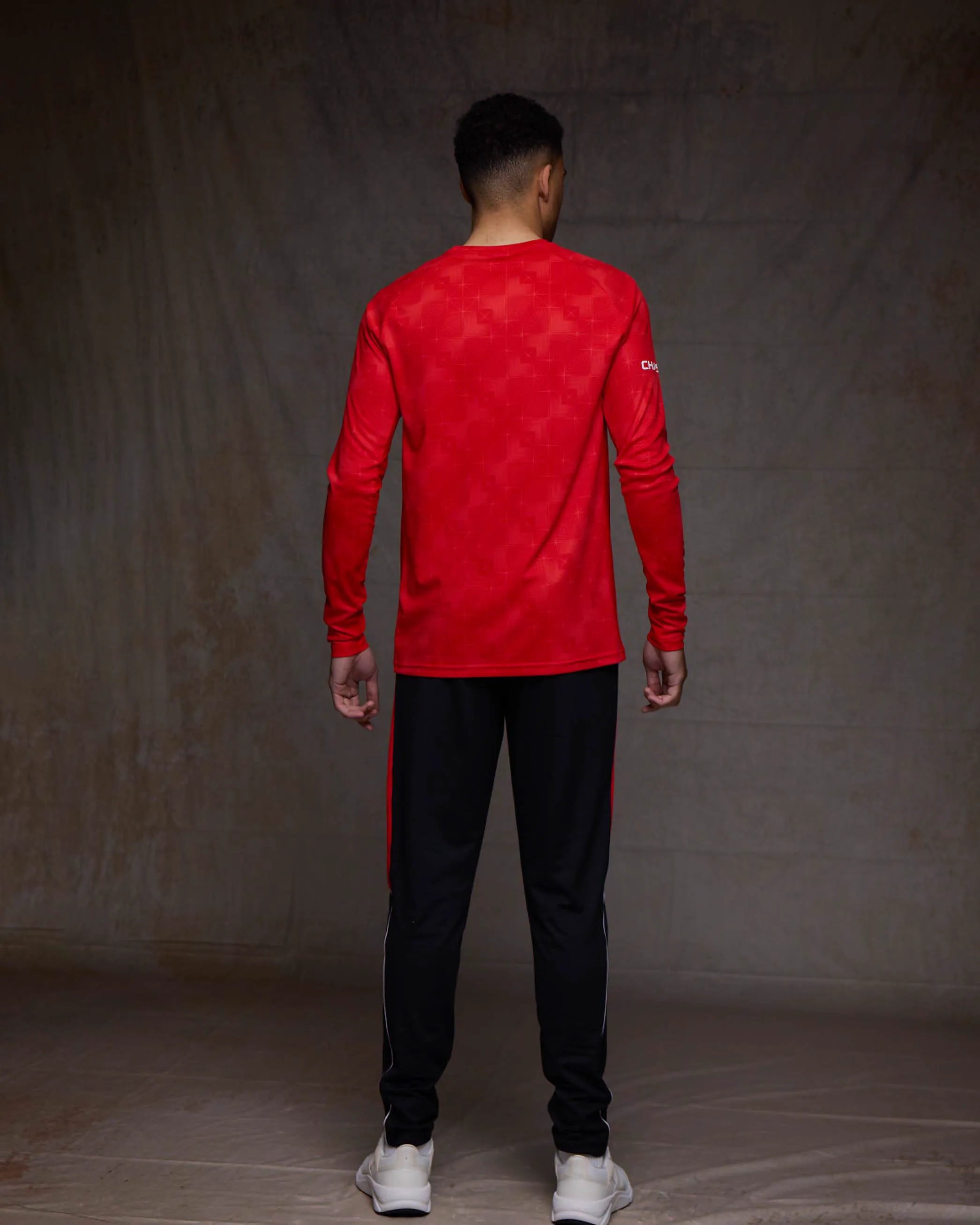 Wales Training SUDU 2026-28 maglia manica lunga rossa