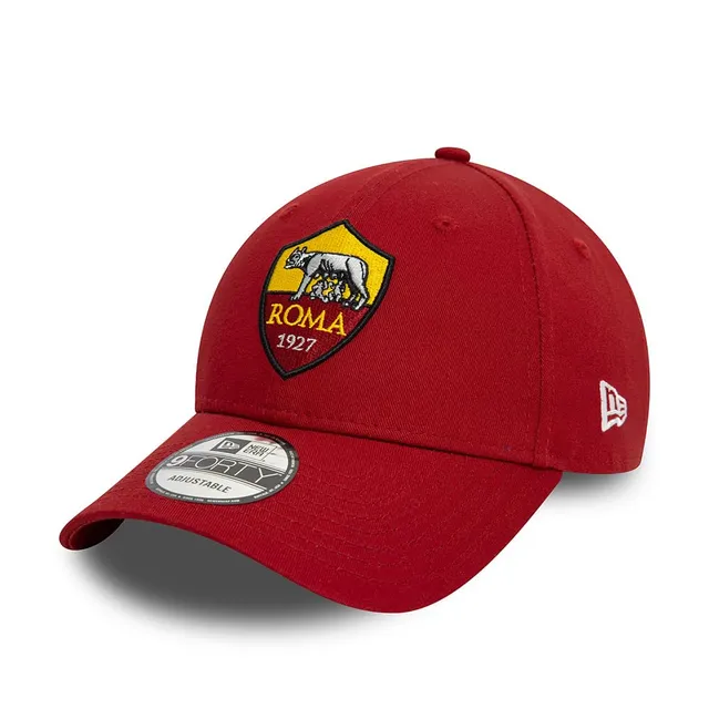 Roma Fanshop Cotton Core 9FORTY cappello Crest Red