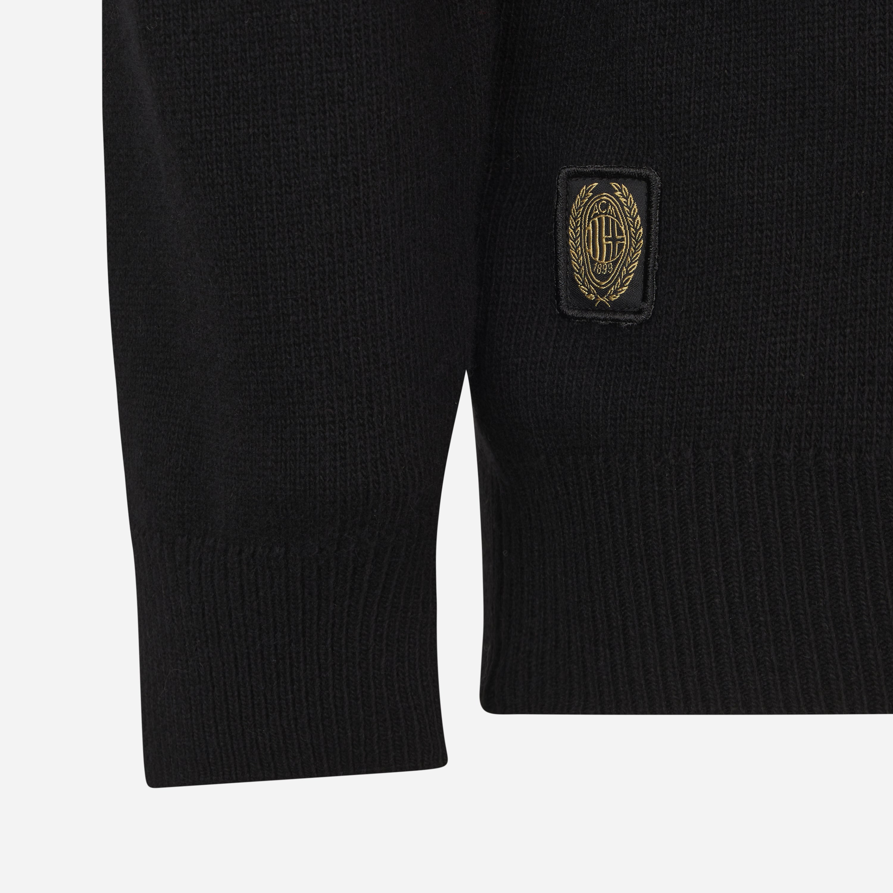 AC Milan Club 1899 maglione nero lana cashmere