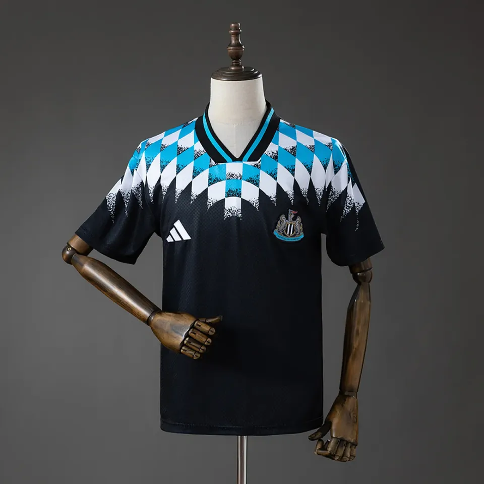 Newcastle Special Edition Maglia 2026/27 Calcio Nera Rombi