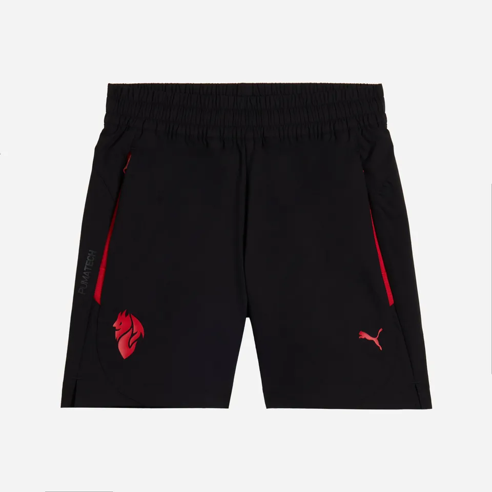 AC Milan Pumatech pantaloncini bambino nero 2025/26