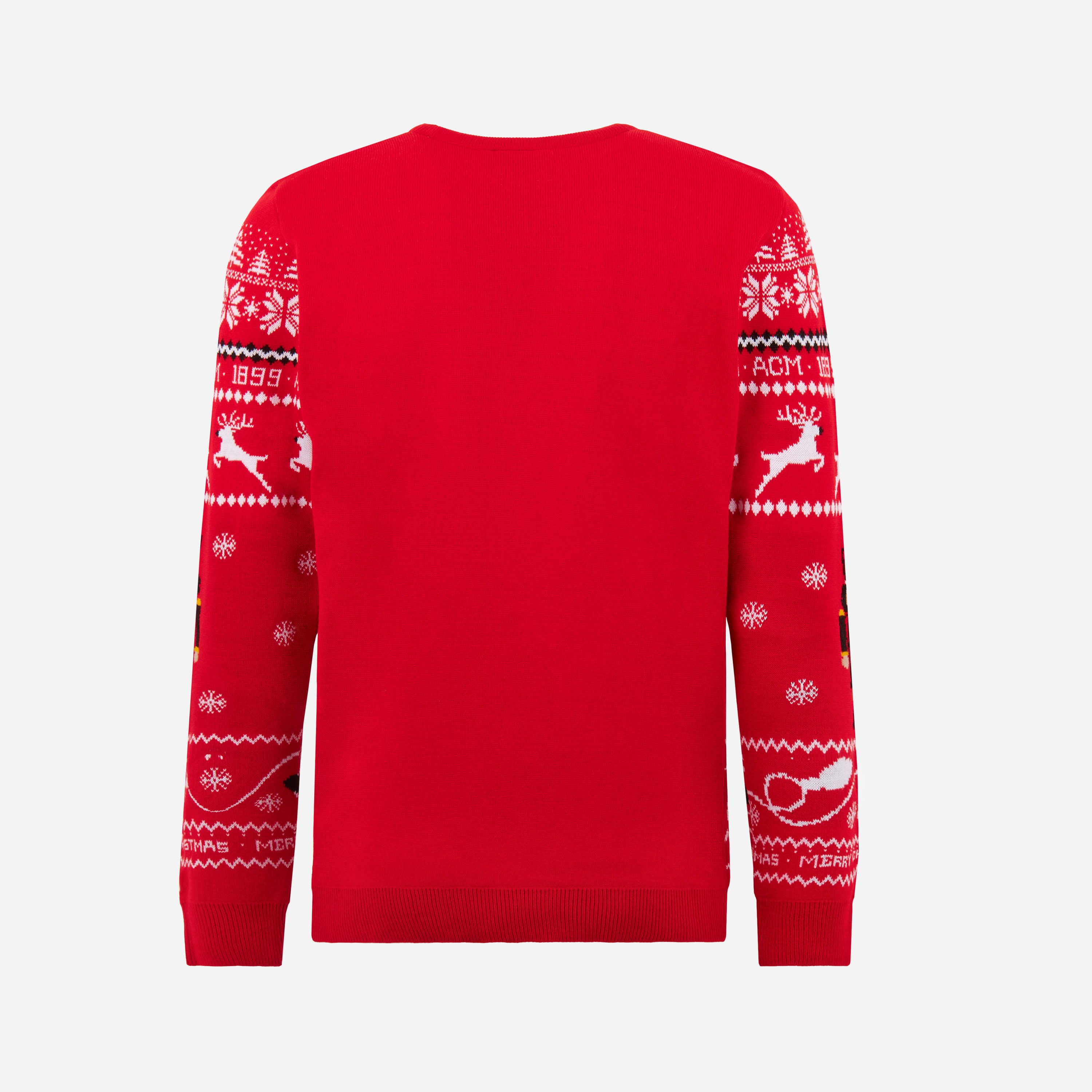 AC Milan Christmas Jumper felpa natalizia uomo M