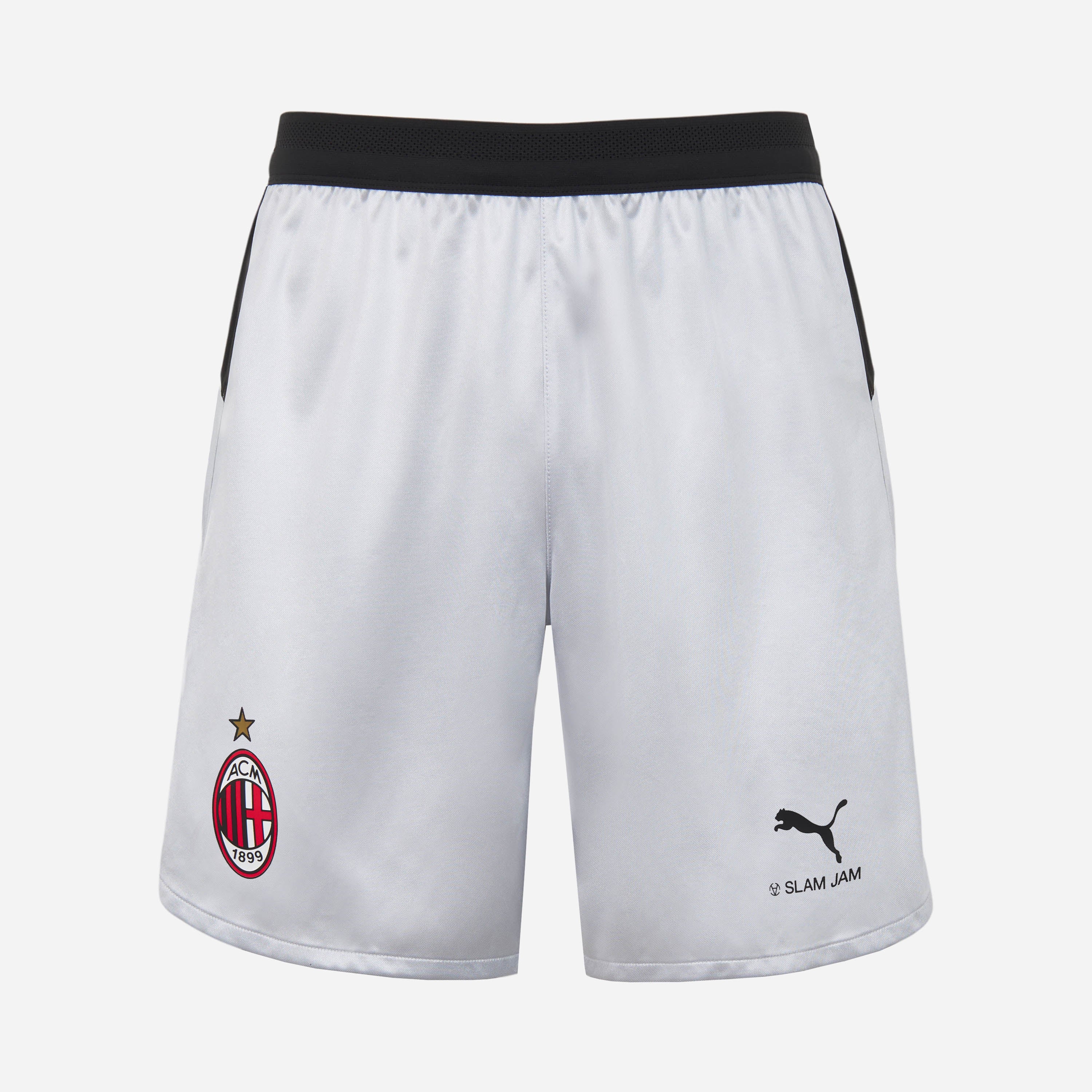 Puma AC Milan Slam Jam shorts uomo L argento gara