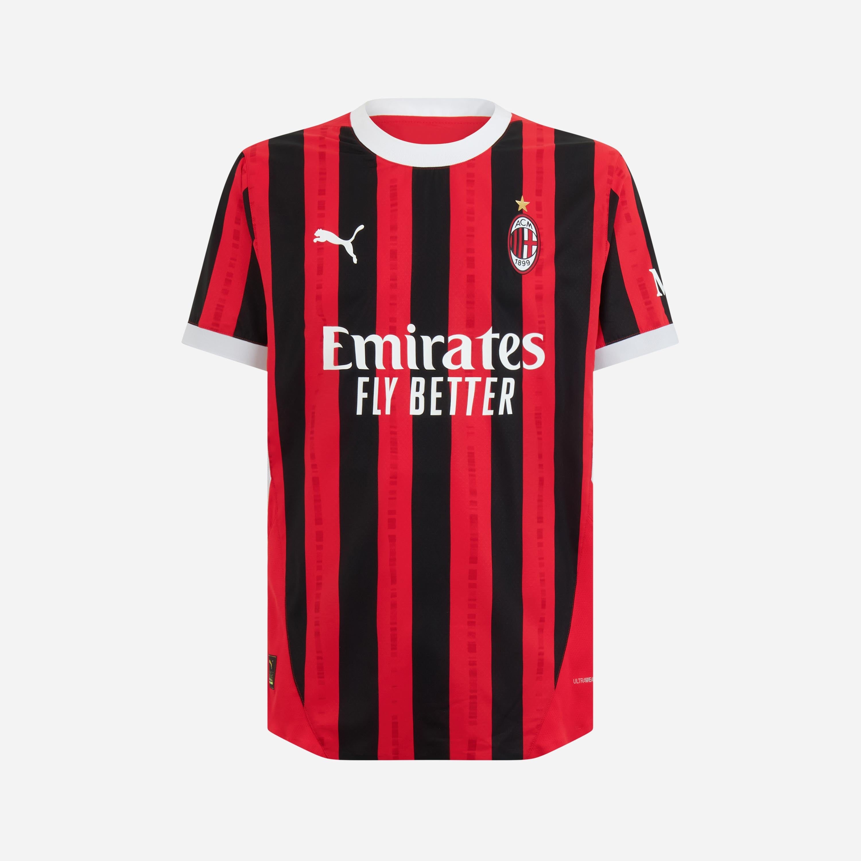 AC Milan Home Authentic 2024/25 maglia gara uomo