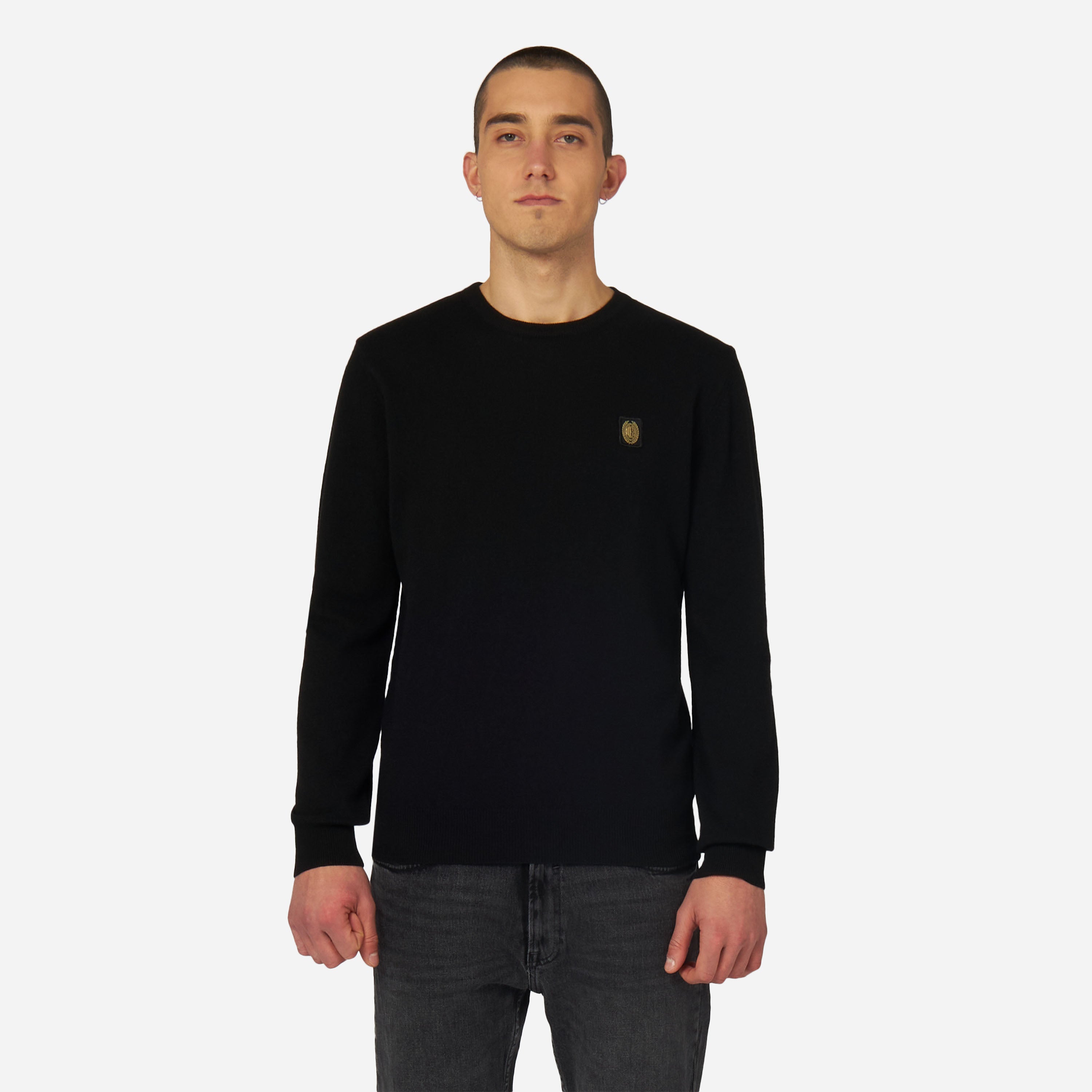 AC Milan Gold Essential Maglione cachemire girocollo uomo